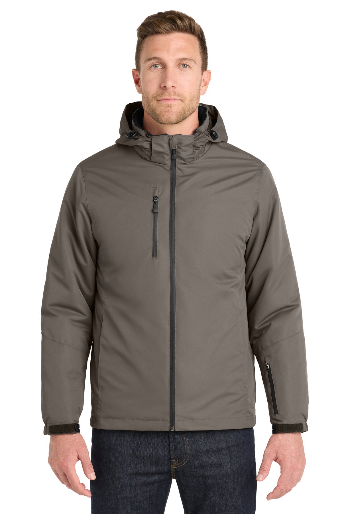 Custom Embroidery or DTF Print - Port Authority ® Vortex Waterproof 3-in-1 Jacket. J332