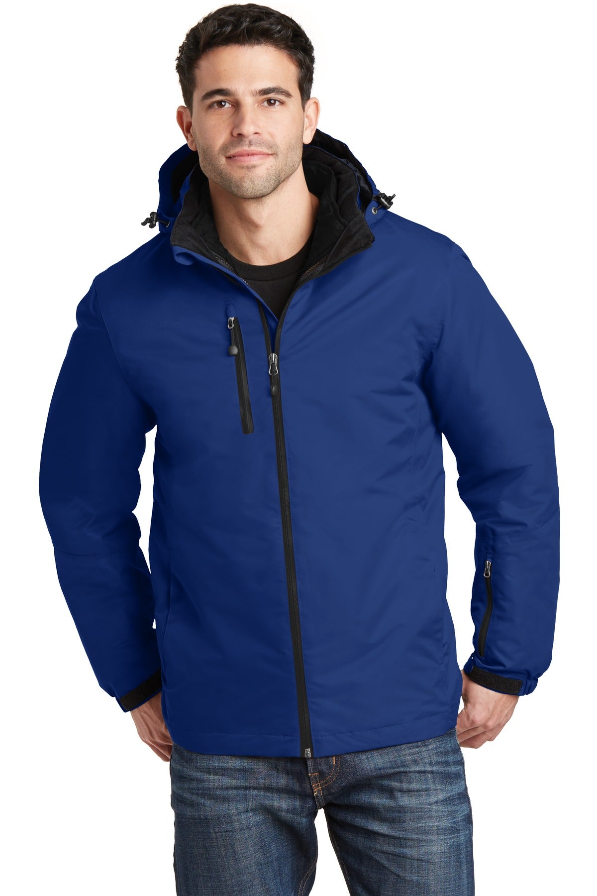 Custom Embroidery or DTF Print - Port Authority ® Vortex Waterproof 3-in-1 Jacket. J332
