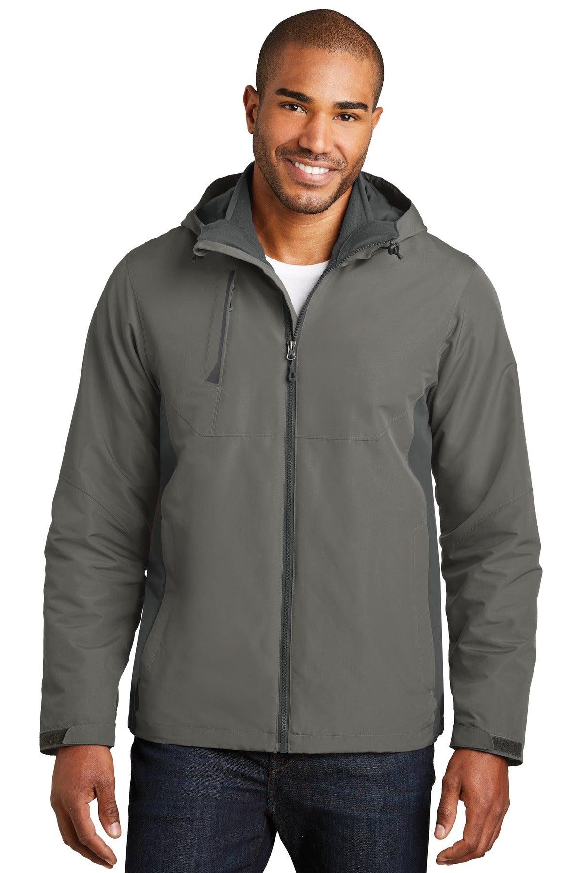 Custom Embroidery or DTF Print - Port Authority ® Merge 3-in-1 Jacket. J338