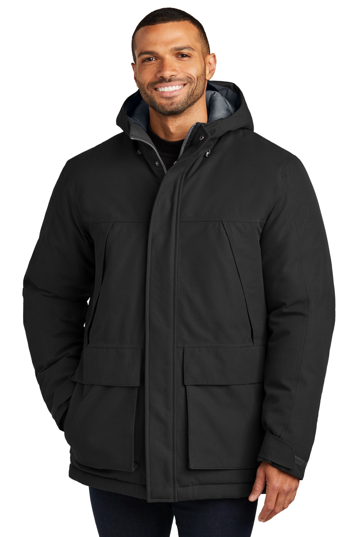 Custom Embroidery or DTF Print - Port Authority ® Latitude Waterproof Heavyweight Parka J363