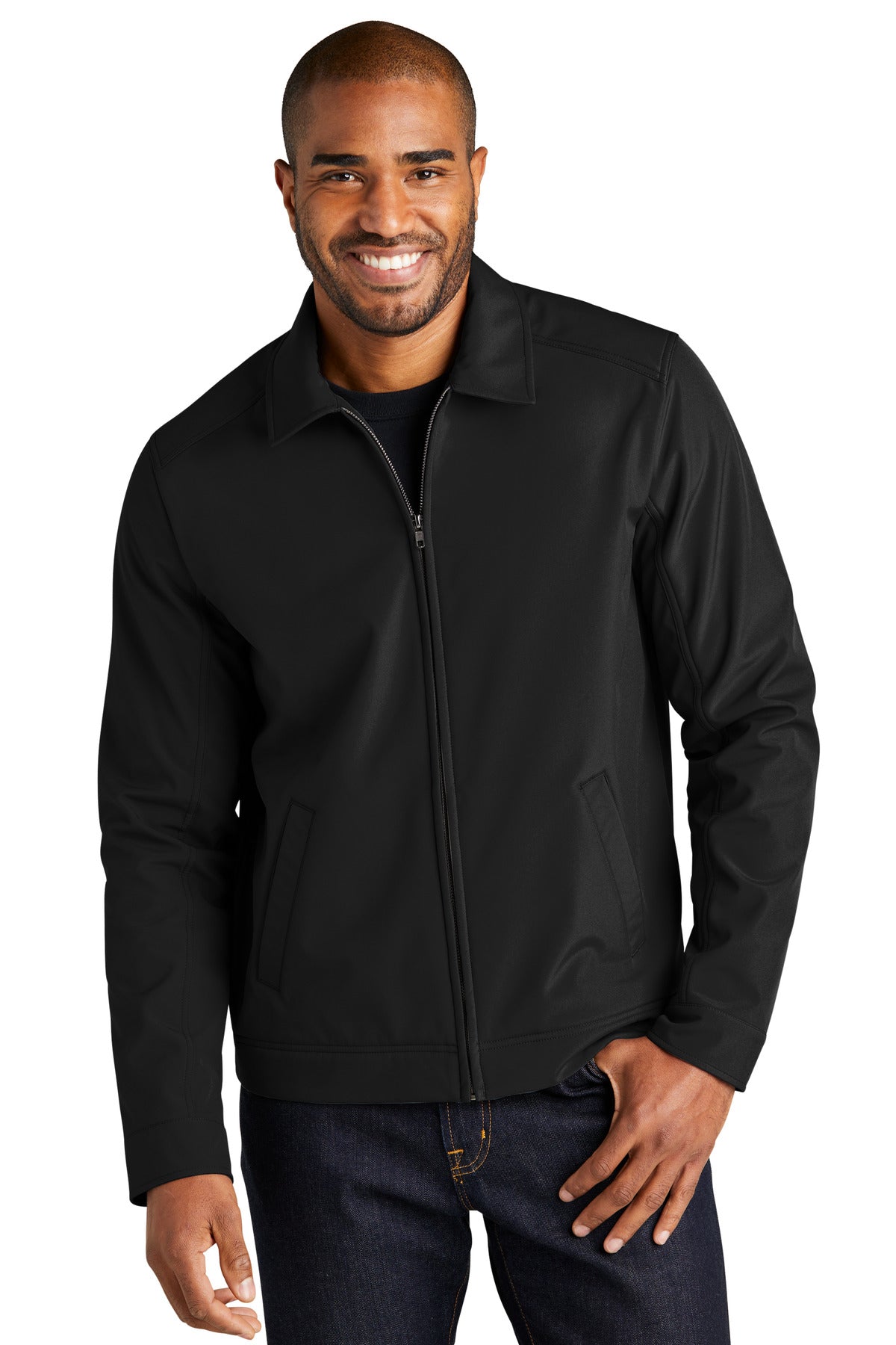 Custom Embroidered - Port Authority® Mechanic Soft Shell Jacket J417