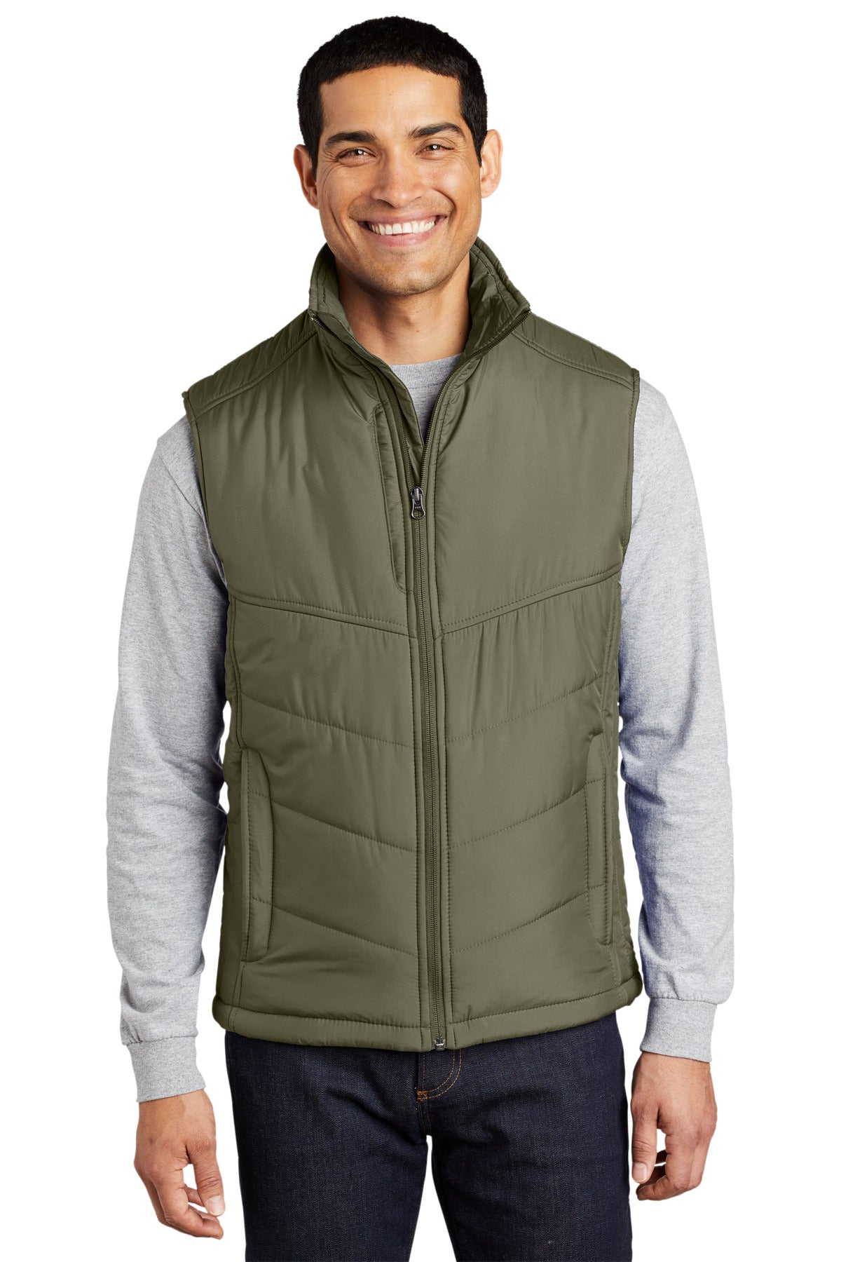 Custom Embroidery or DTF Print - Port Authority ® Puffy Vest. J709