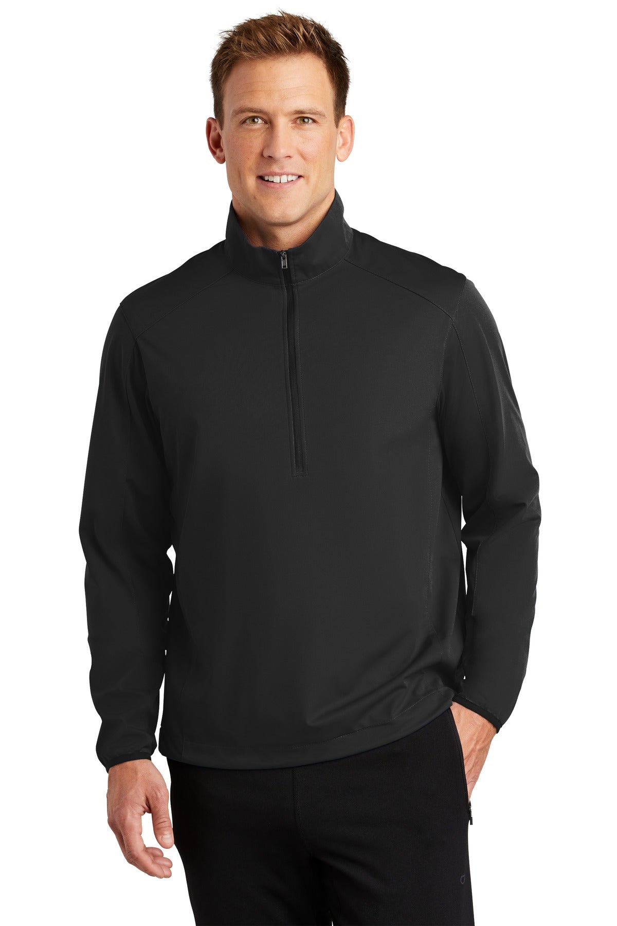 Custom Embroidered - Port Authority® Active 1/2-Zip Soft Shell Jacket. J716