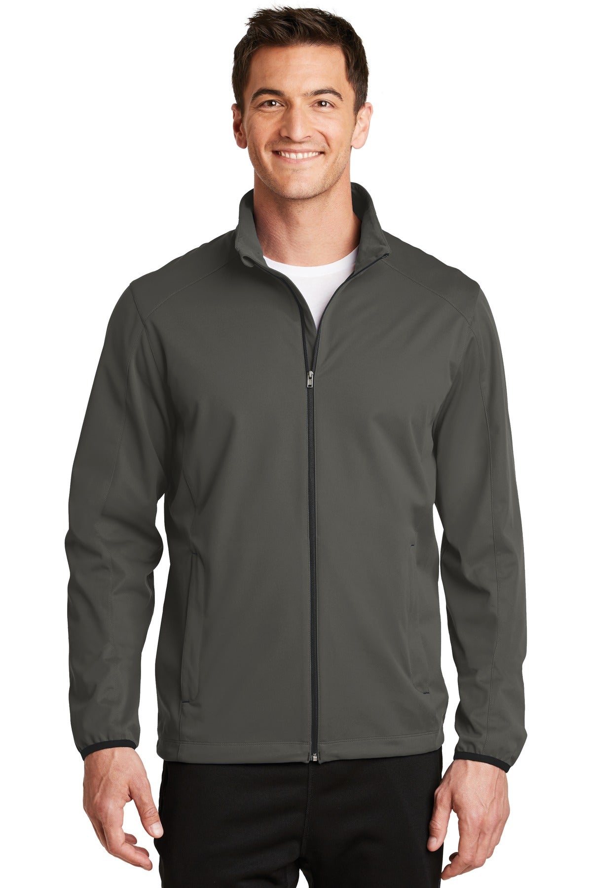 Custom Embroidered - Port Authority® Active Soft Shell Jacket. J717