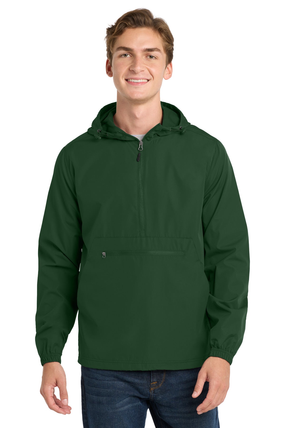 Custom Embroidery or DTF Print - Sport-Tek ® Packable Anorak. JST66
