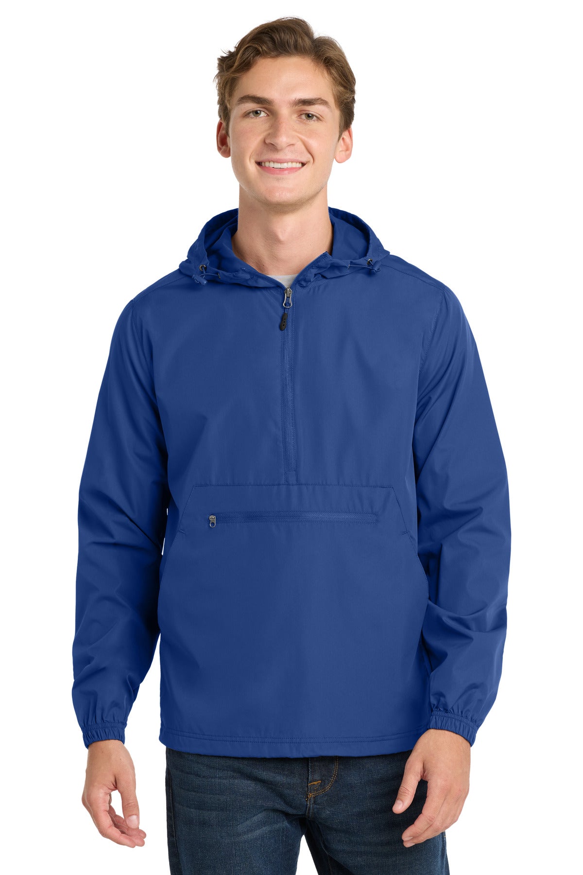 Custom Embroidery or DTF Print - Sport-Tek ® Packable Anorak. JST66