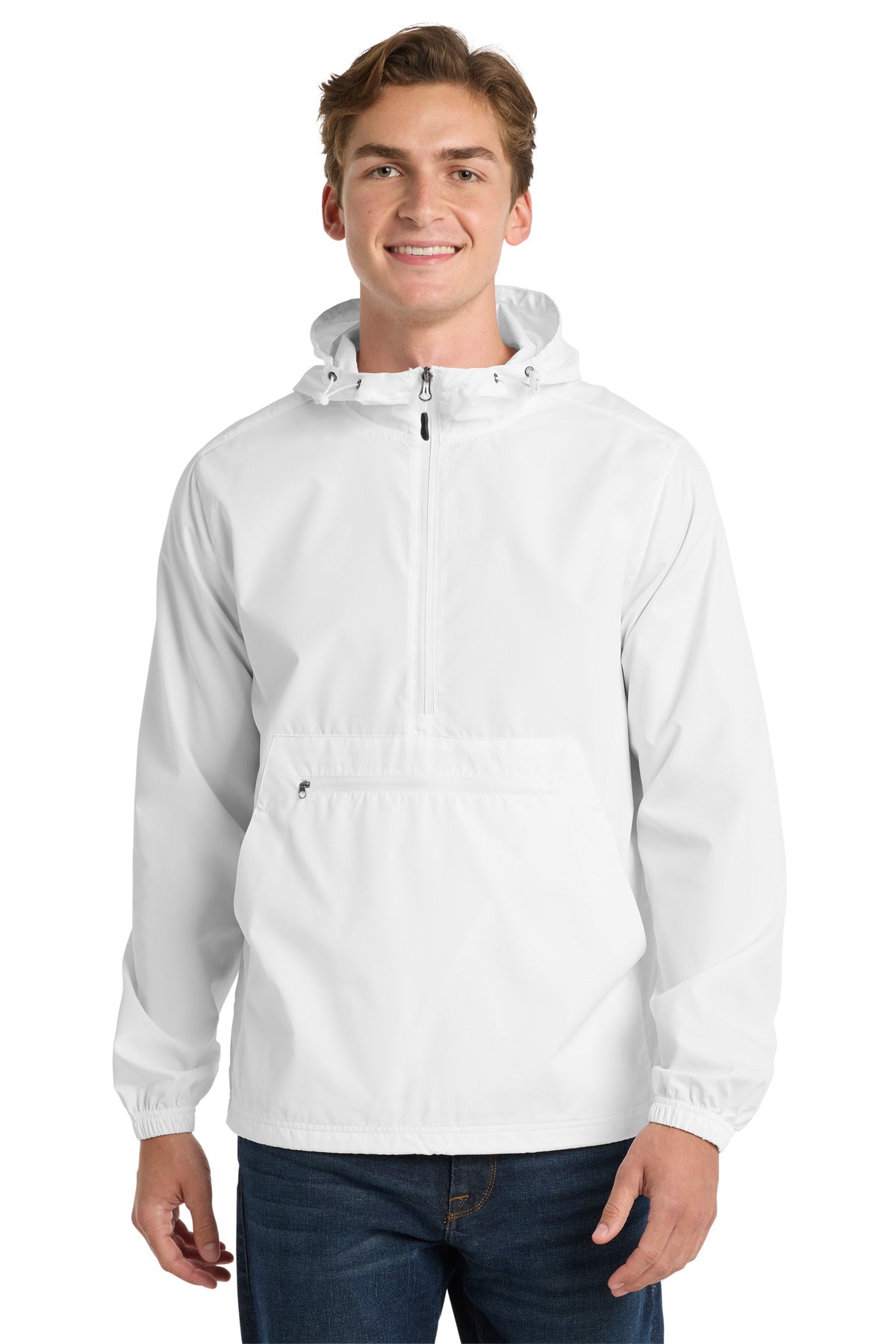Custom Embroidery or DTF Print - Sport-Tek ® Packable Anorak. JST66