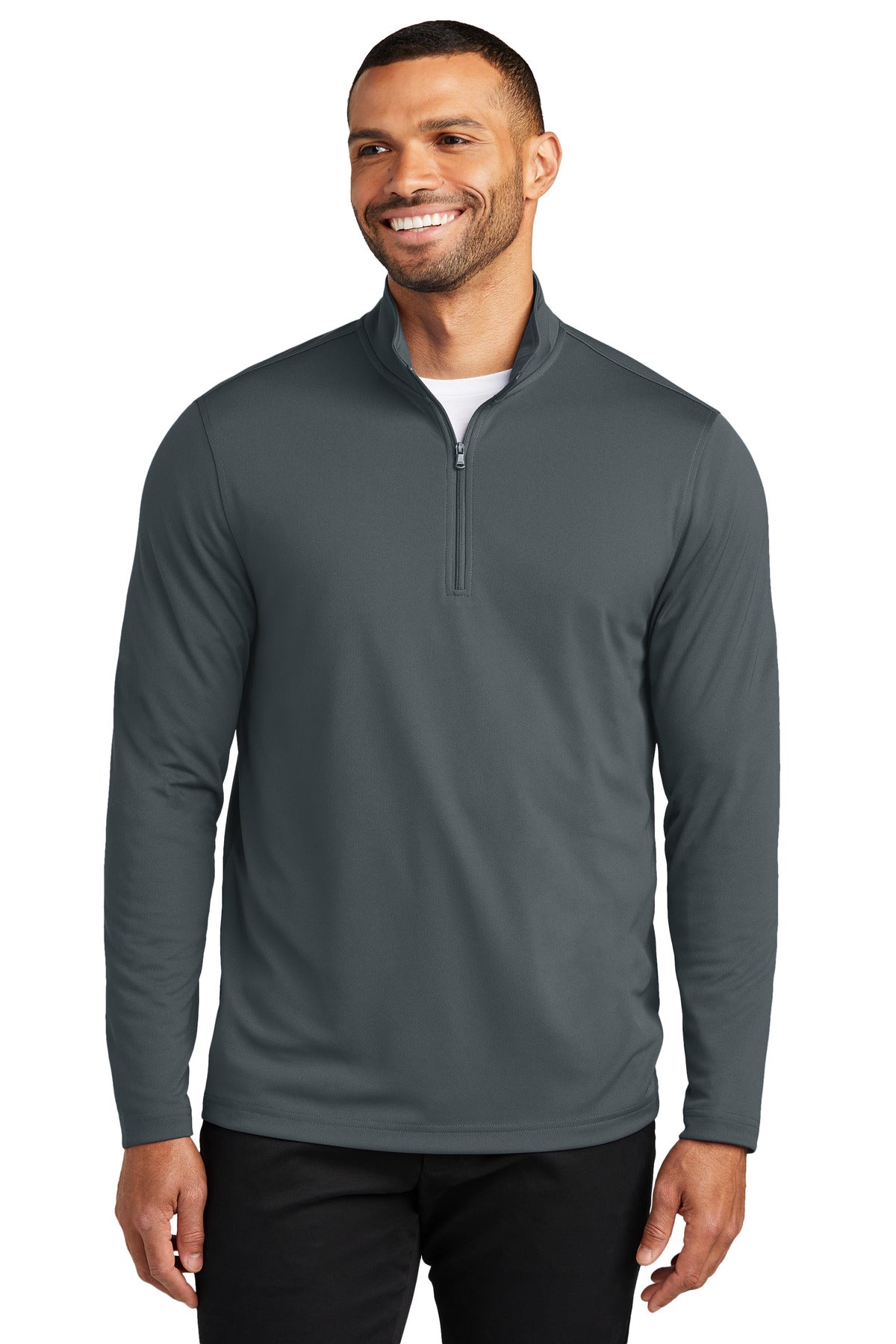 Custom Embroidery or DTF Print - Port Authority ® Dry Zone ® UV Micro-Mesh 1/4-Zip K112