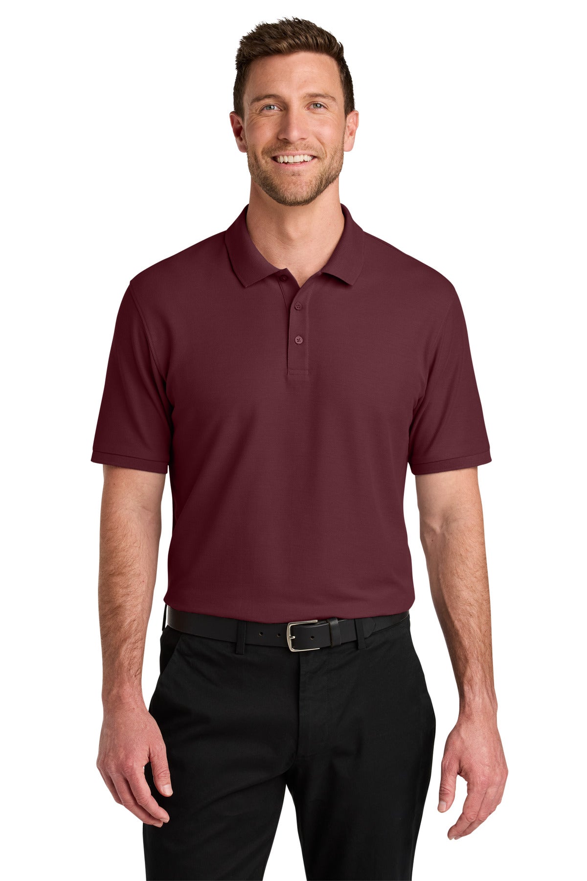 Custom Embroidered or DTF Printed - Port Authority® Wearever Signature Pique Polo K200