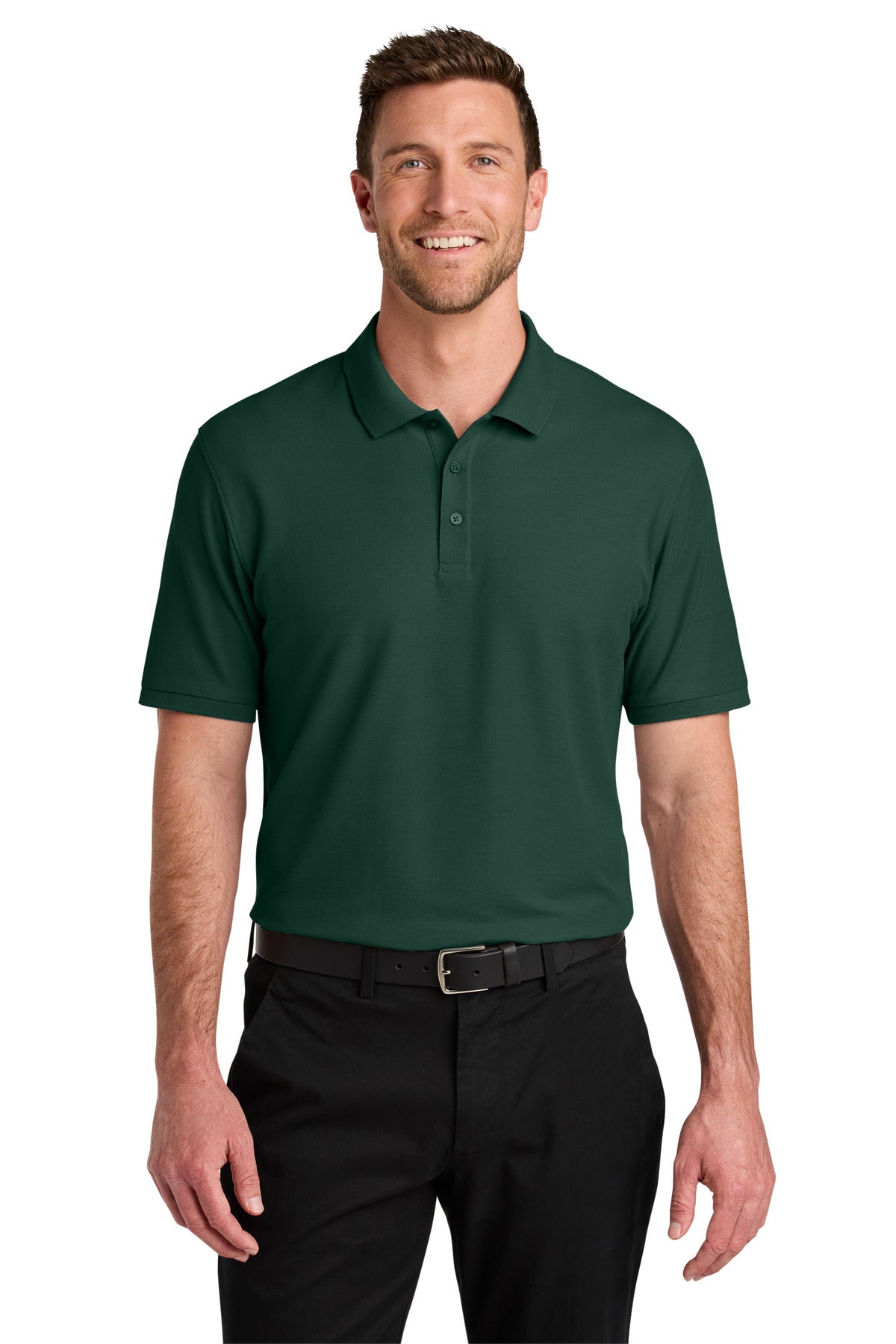 Custom Embroidered or DTF Printed - Port Authority® Wearever Signature Pique Polo K200