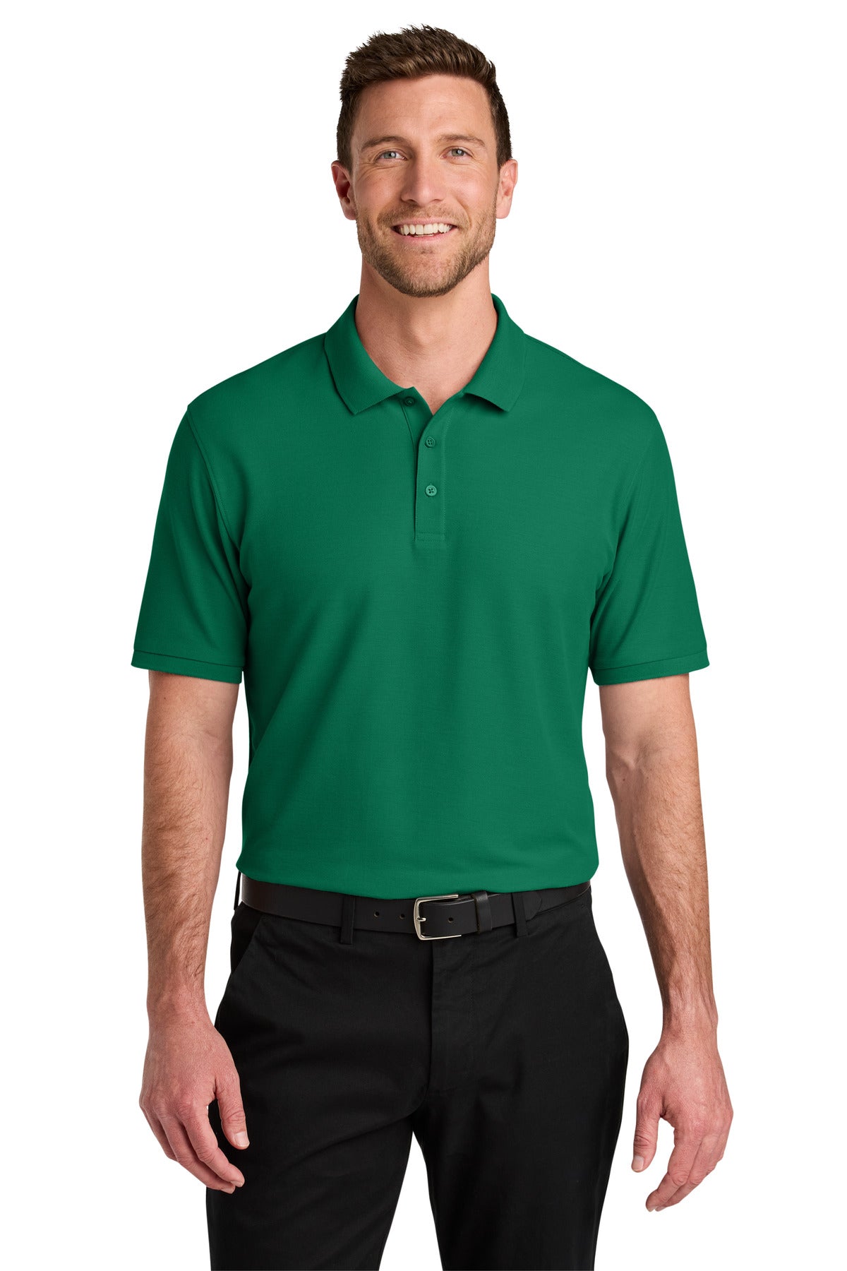 Custom Embroidered or DTF Printed - Port Authority® Wearever Signature Pique Polo K200