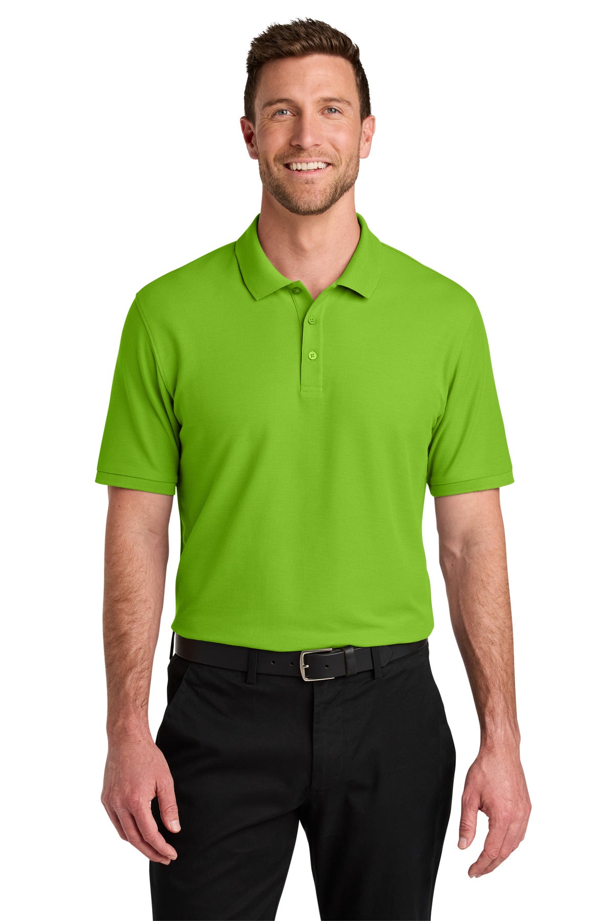 Custom Embroidered or DTF Printed - Port Authority® Wearever Signature Pique Polo K200
