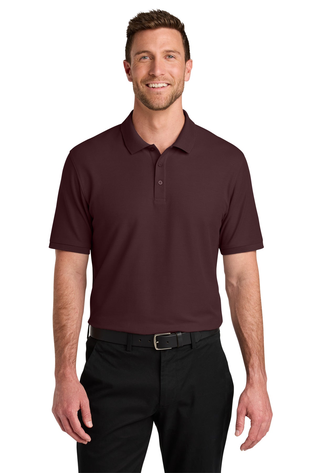 Custom Embroidered or DTF Printed - Port Authority® Wearever Signature Pique Polo K200