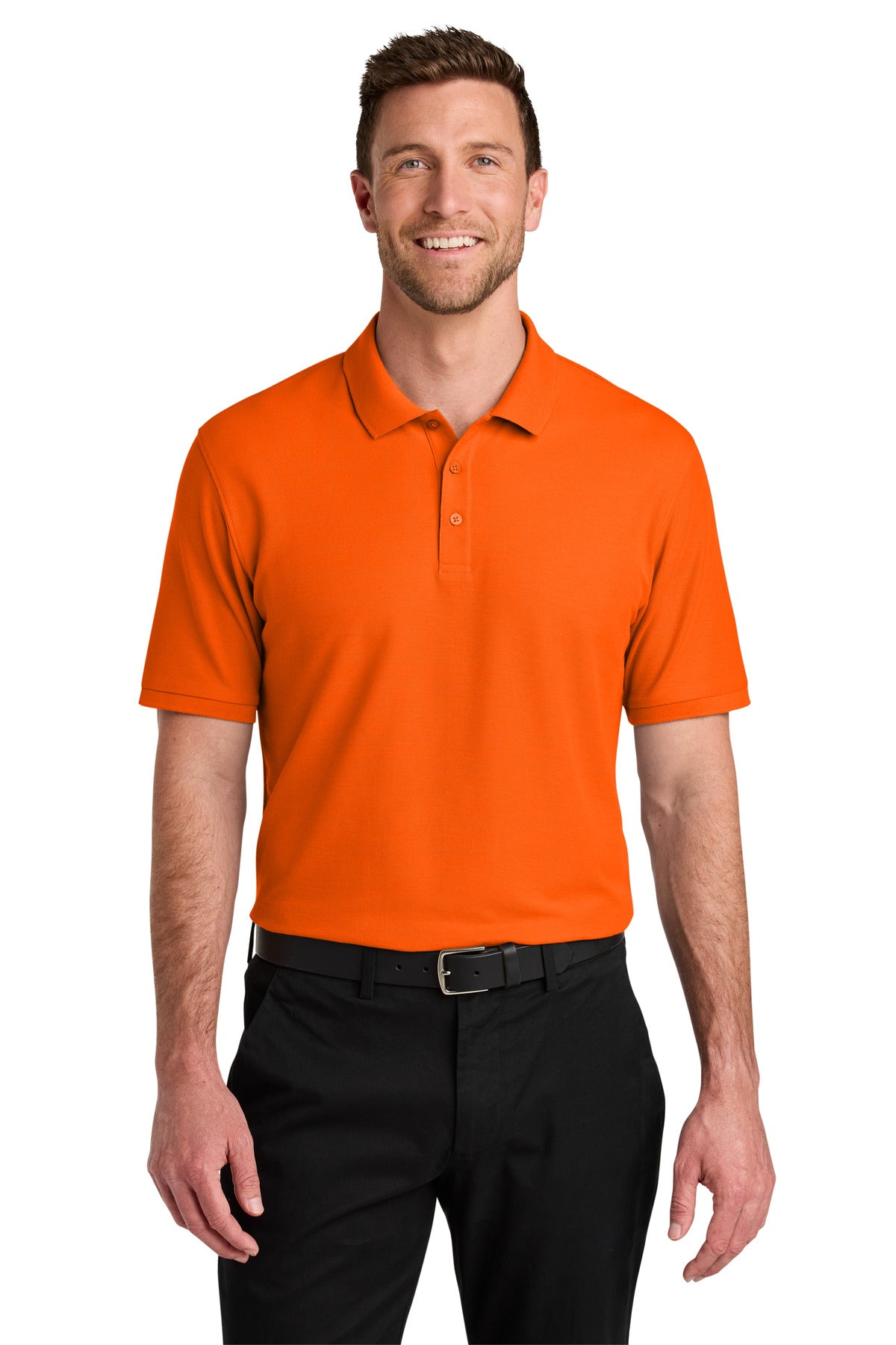 Custom Embroidered or DTF Printed - Port Authority® Wearever Signature Pique Polo K200