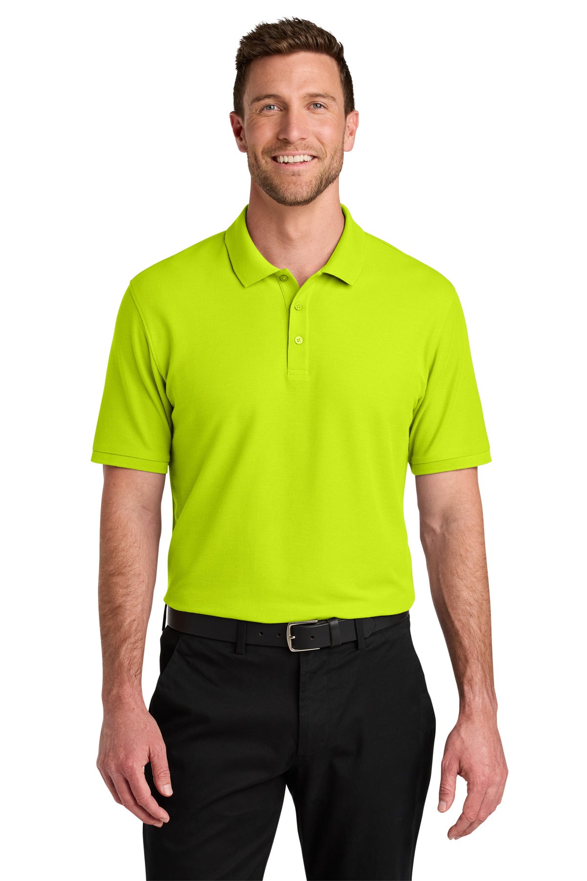 Custom Embroidered or DTF Printed - Port Authority® Wearever Signature Pique Polo K200