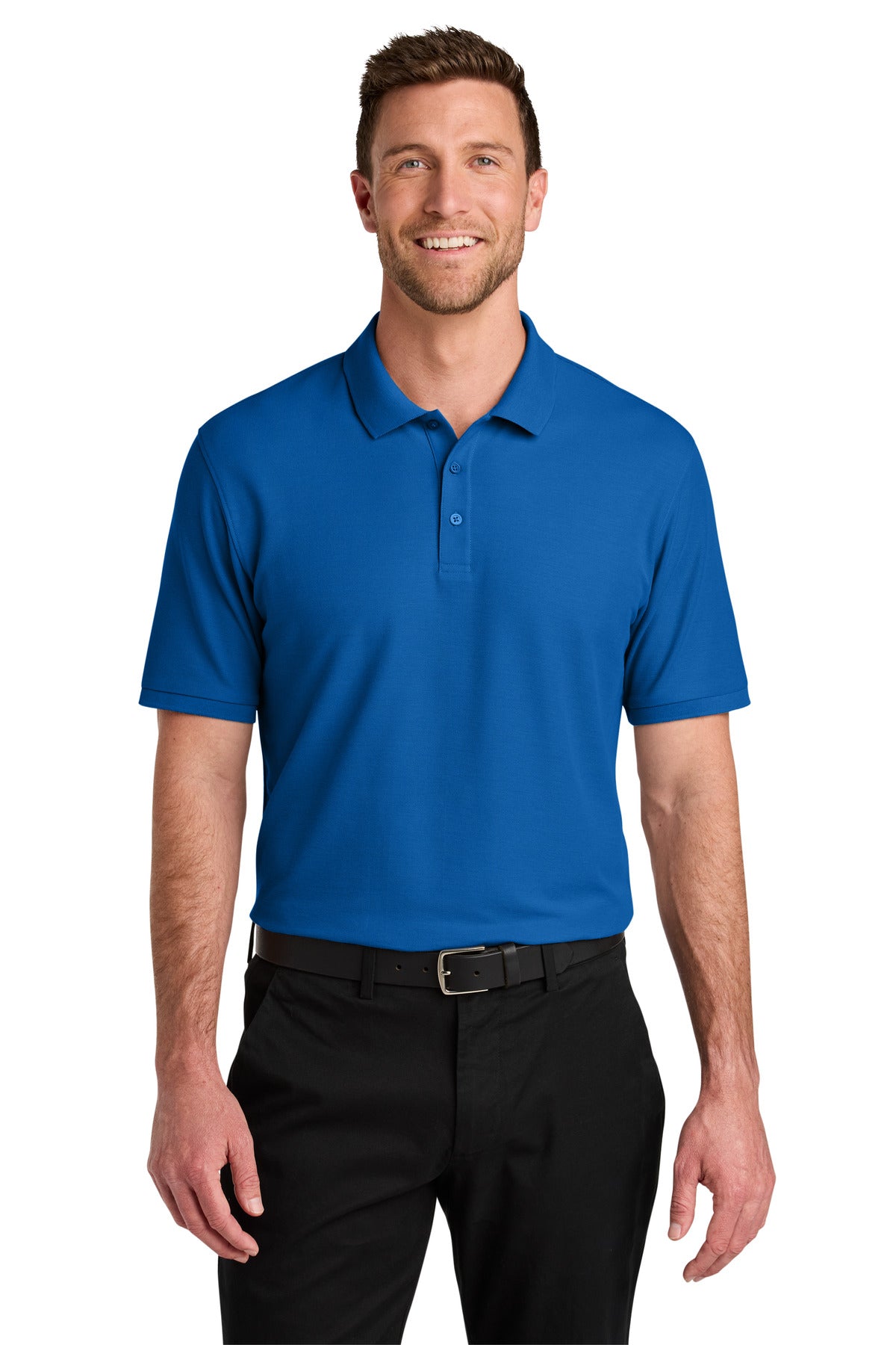 Custom Embroidered or DTF Printed - Port Authority® Wearever Signature Pique Polo K200