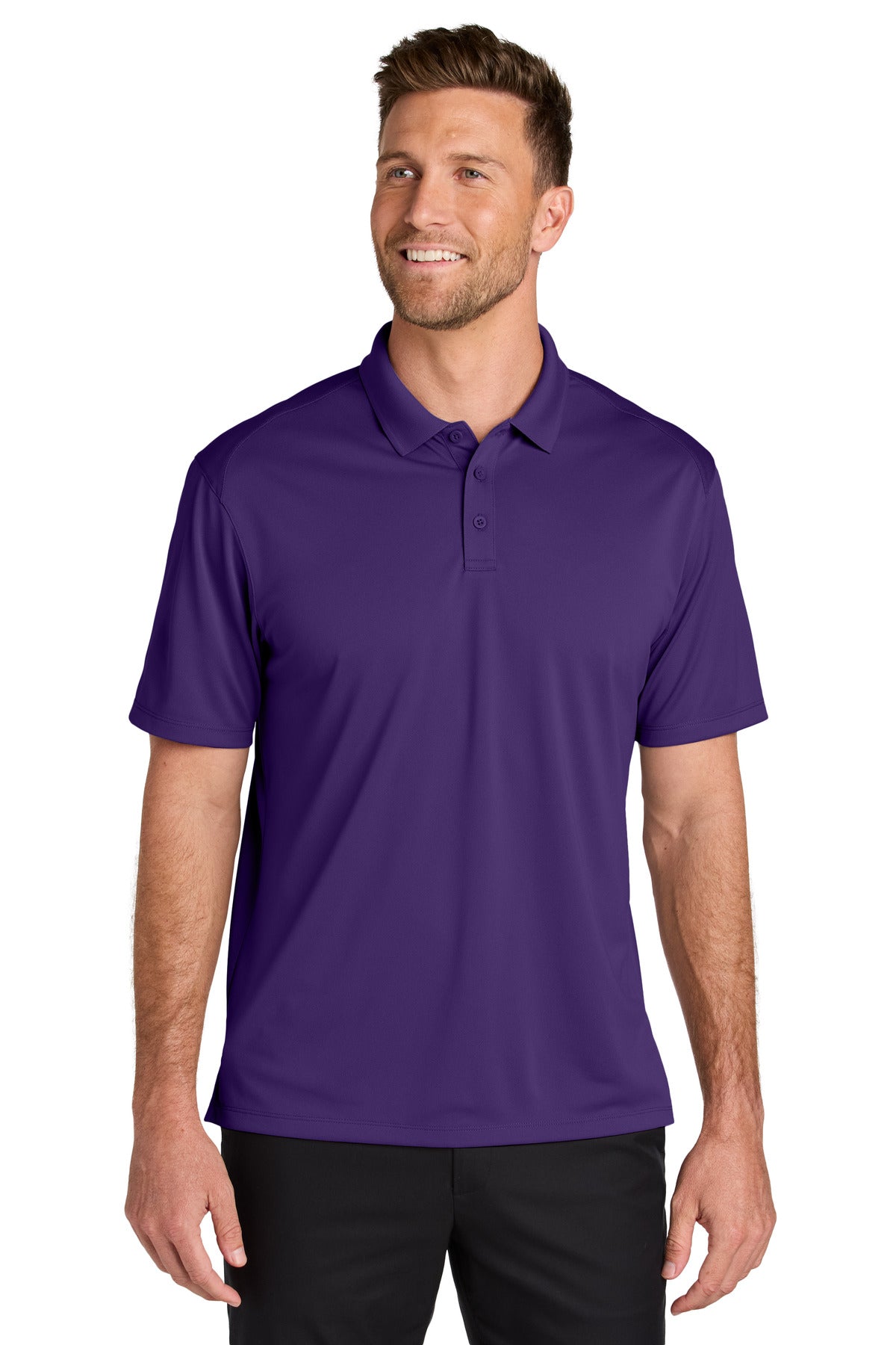 Custom Embroidery or DTF Print - Port Authority ® Wearever Performance Pique Polo K240