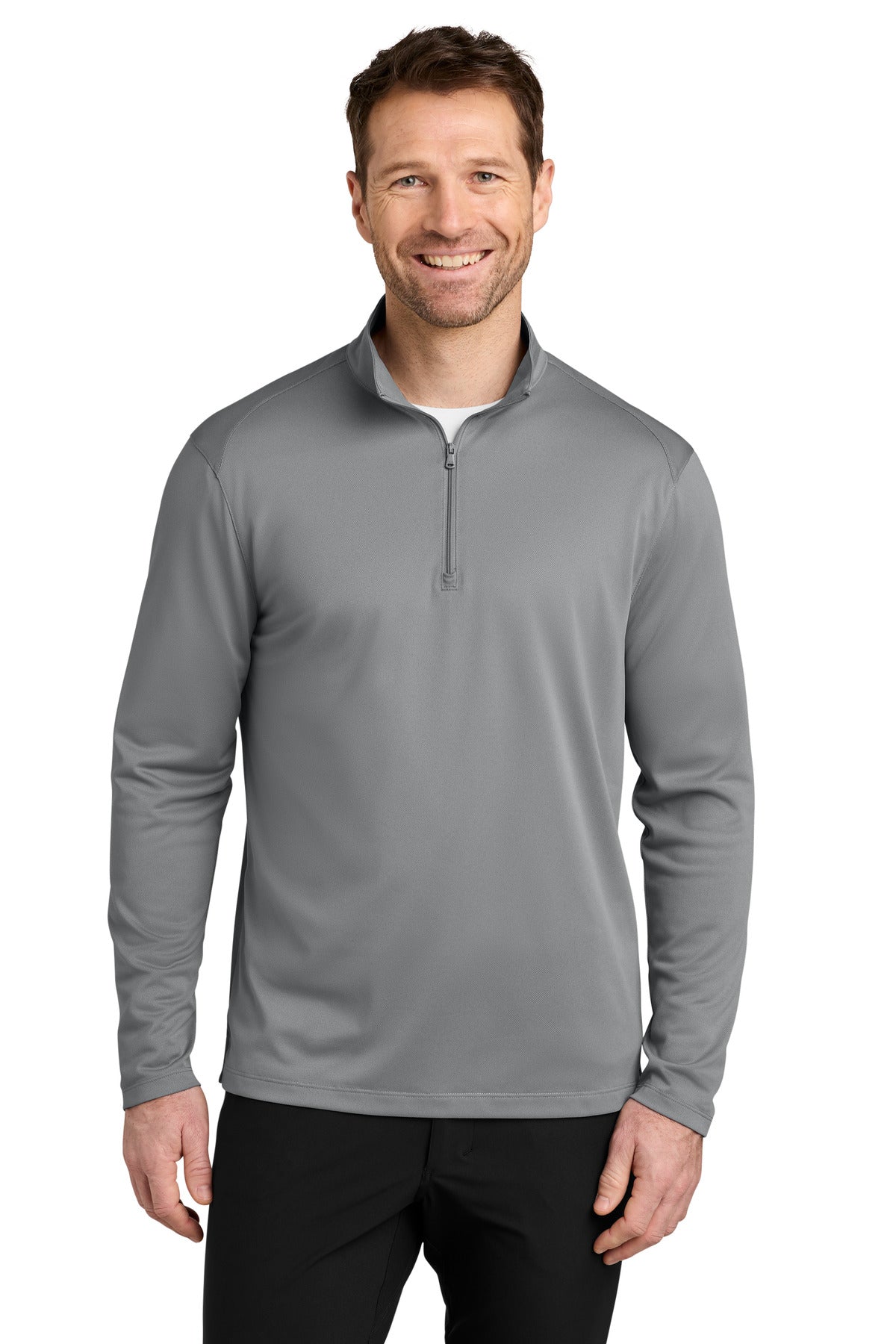 Custom Embroidery or DTF Print - Port Authority ® Wearever Performance Pique 1/4-Zip K241
