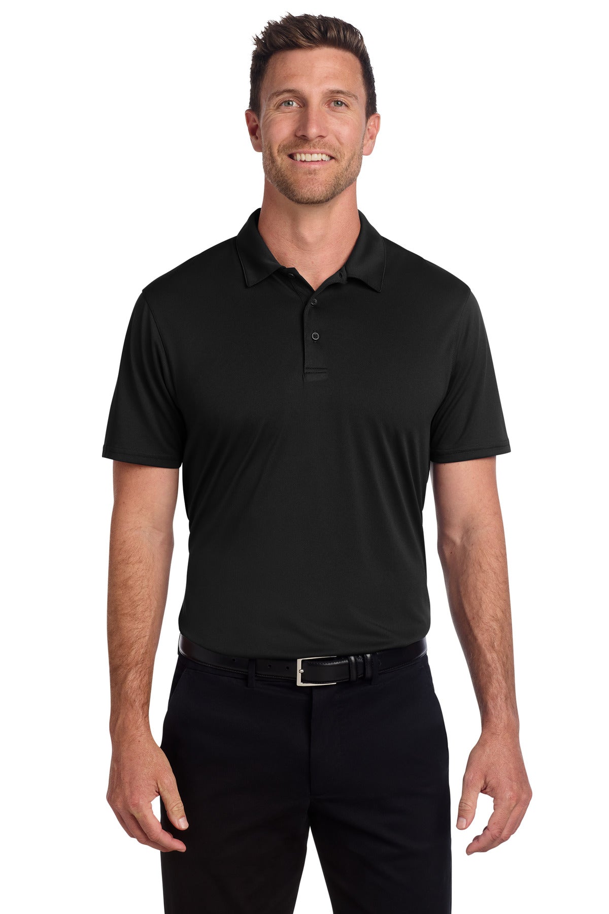 Custom Embroidery or DTF Print - Port Authority ® Performance Staff Polo K398
