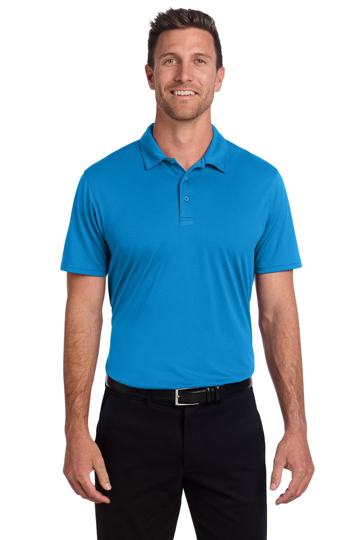Custom Embroidery or DTF Print - Port Authority ® Performance Staff Polo K398