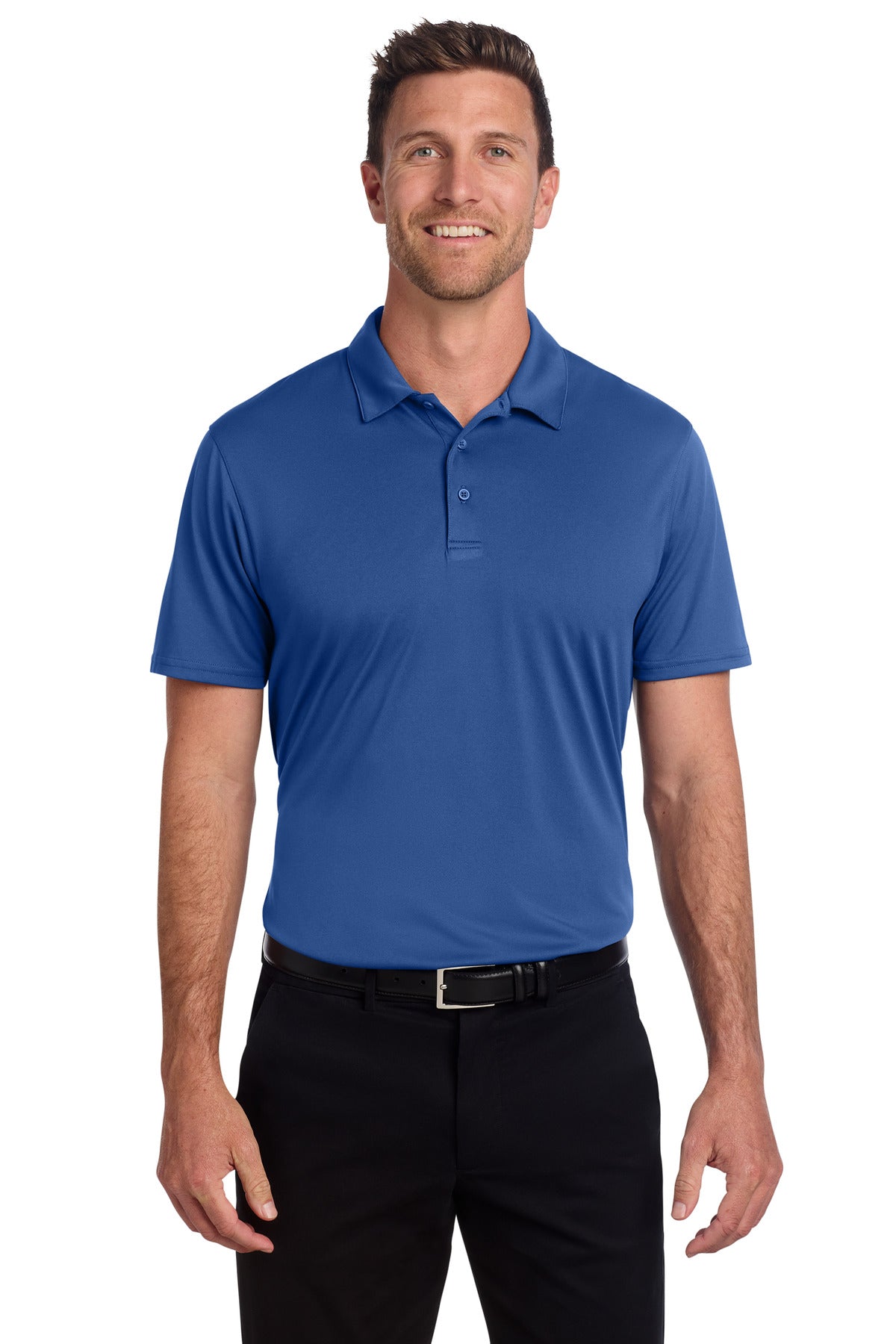Custom Embroidery or DTF Print - Port Authority ® Performance Staff Polo K398
