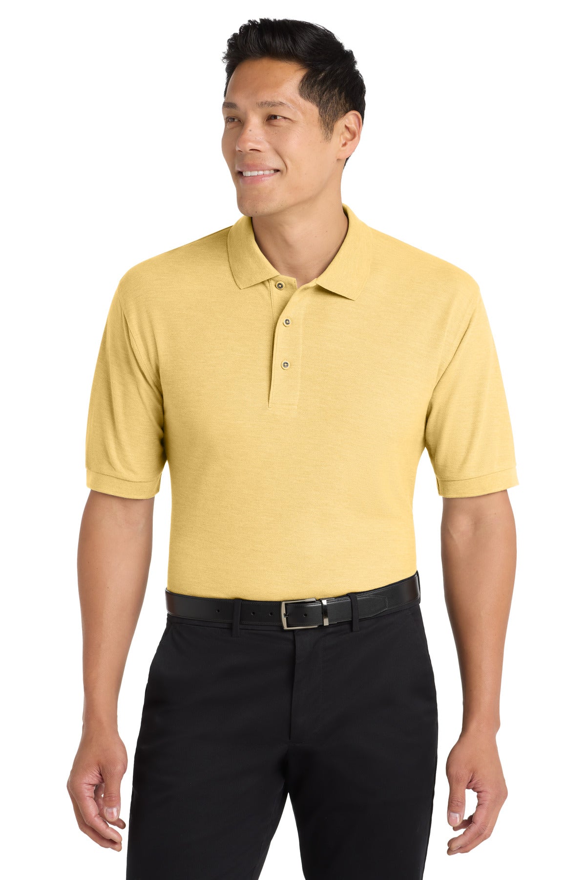 Custom Embroidery or DTF Print - Port Authority ® Silk Touch™ Polo K500