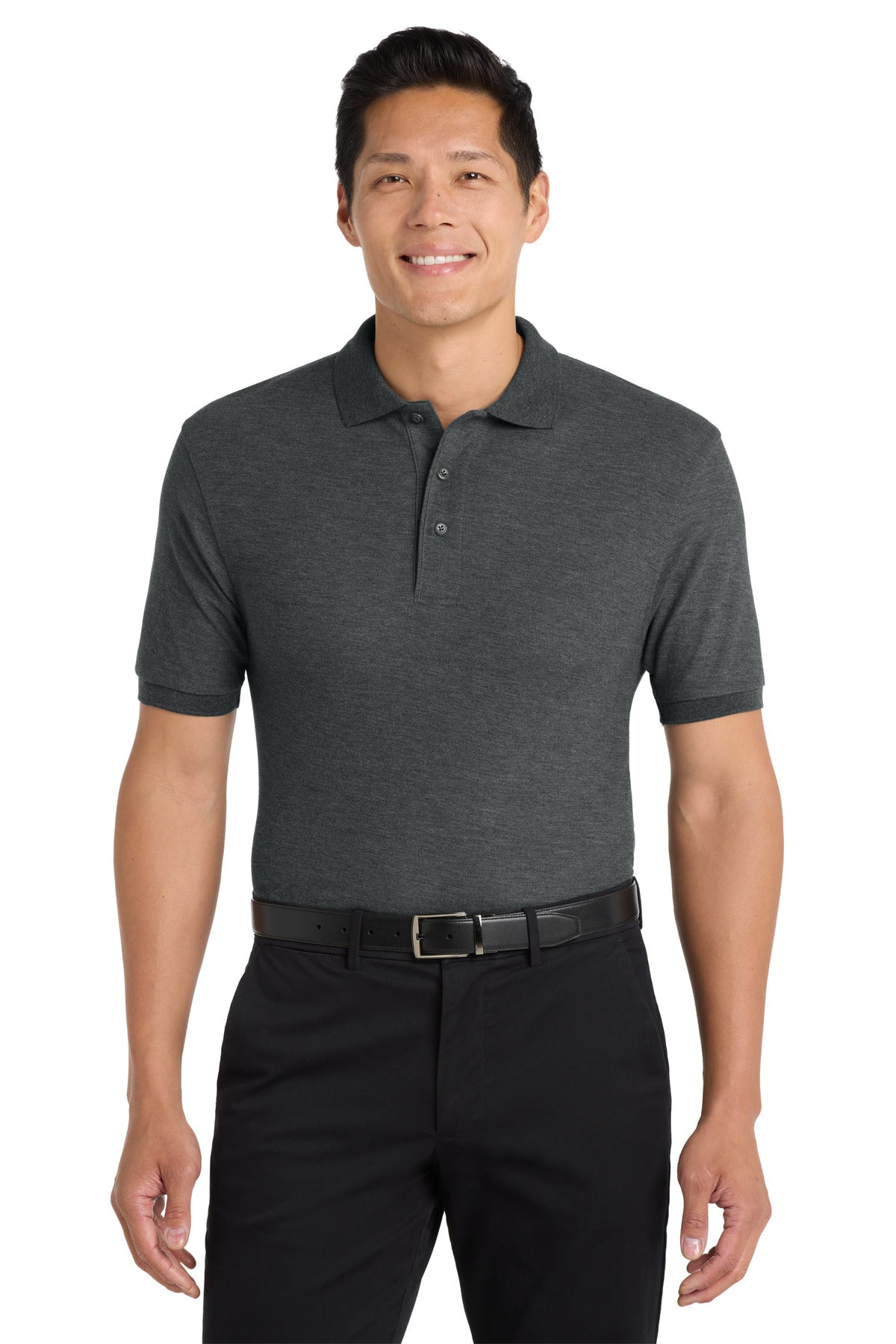Custom Embroidery or DTF Print - Port Authority ® Silk Touch™ Polo K500
