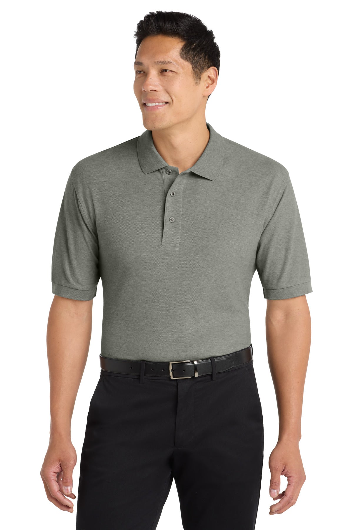Custom Embroidery or DTF Print - Port Authority ® Silk Touch™ Polo K500