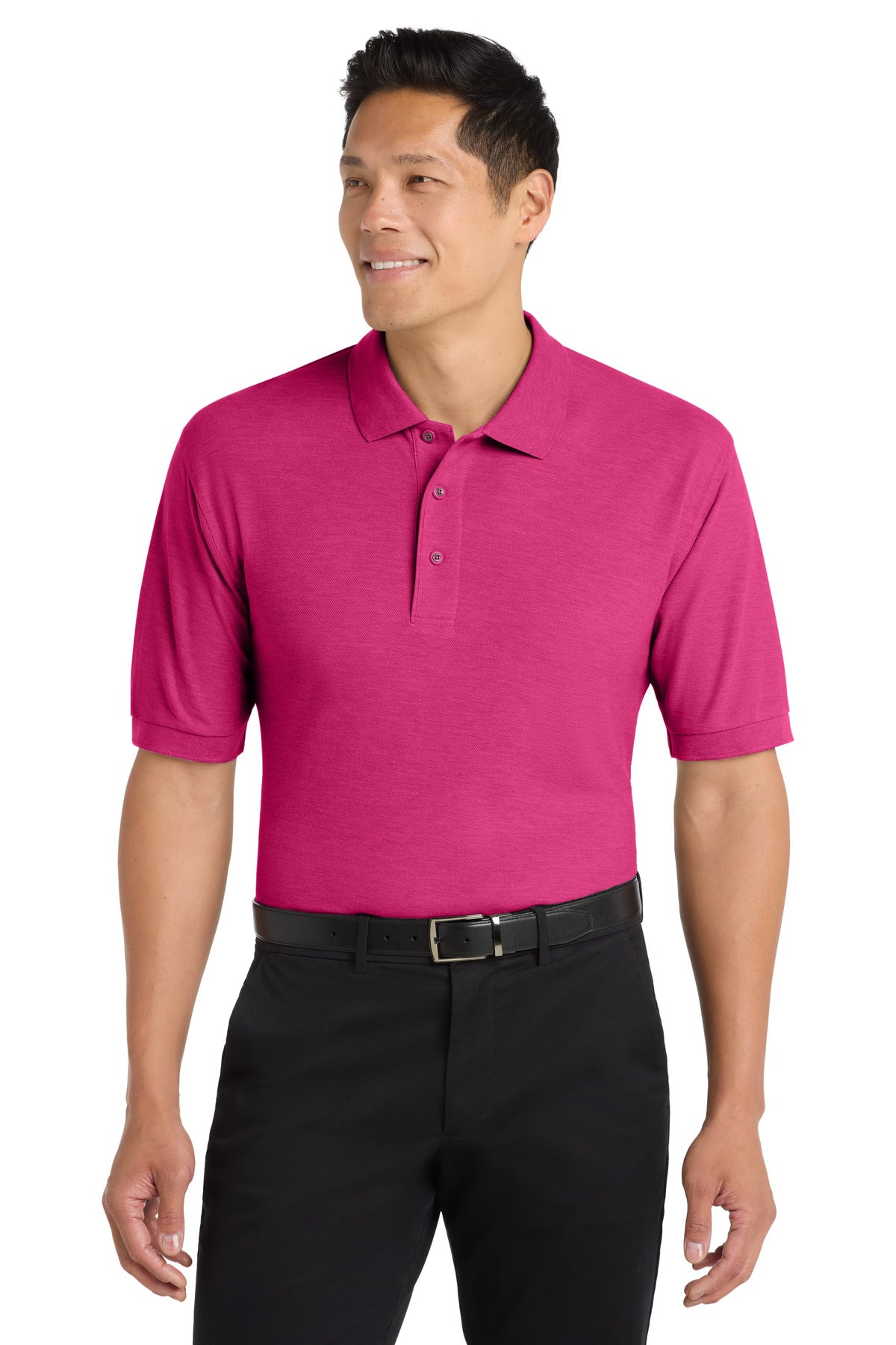 Custom Embroidery or DTF Print - Port Authority ® Silk Touch™ Polo K500