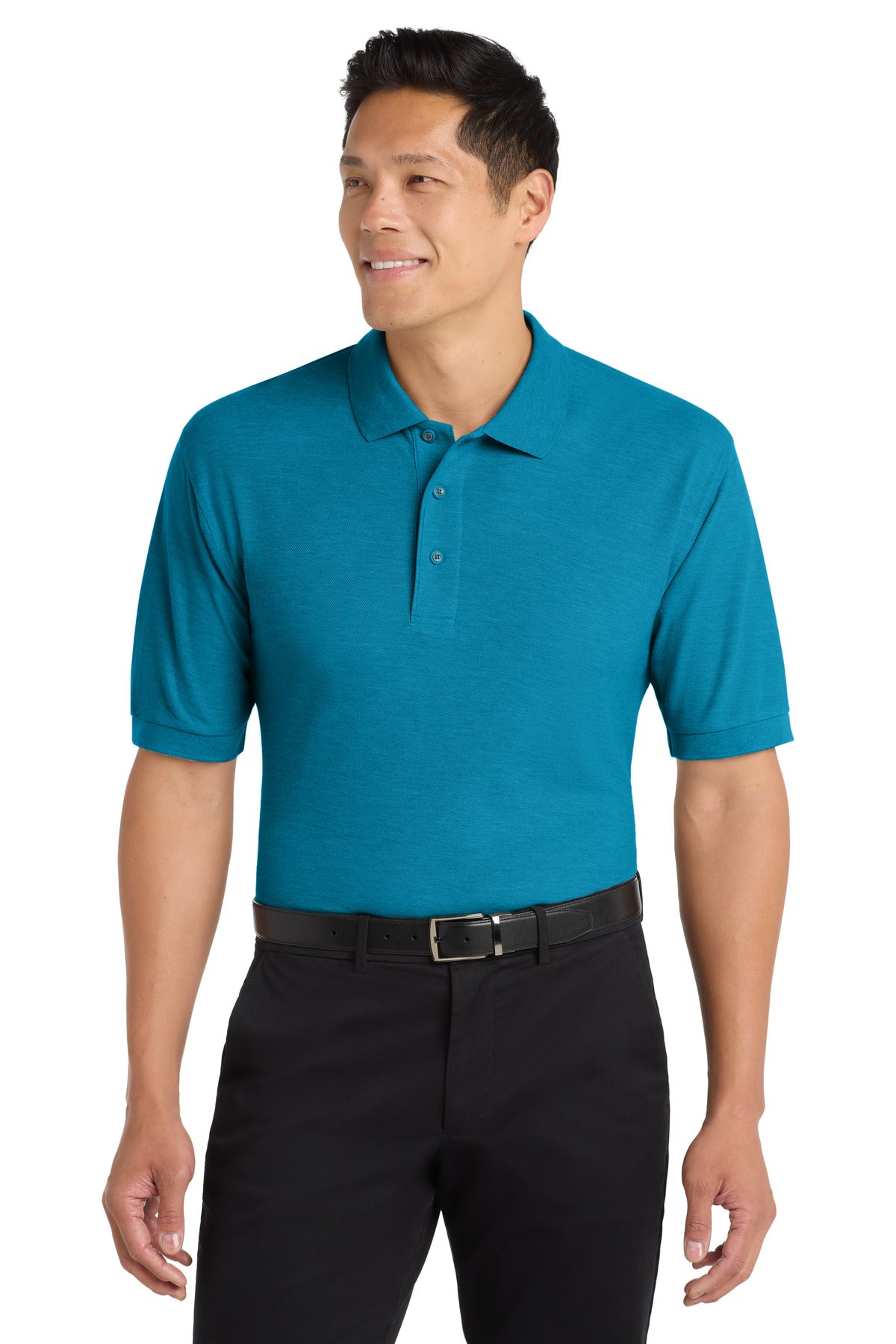 Custom Embroidery or DTF Print - Port Authority ® Silk Touch™ Polo K500