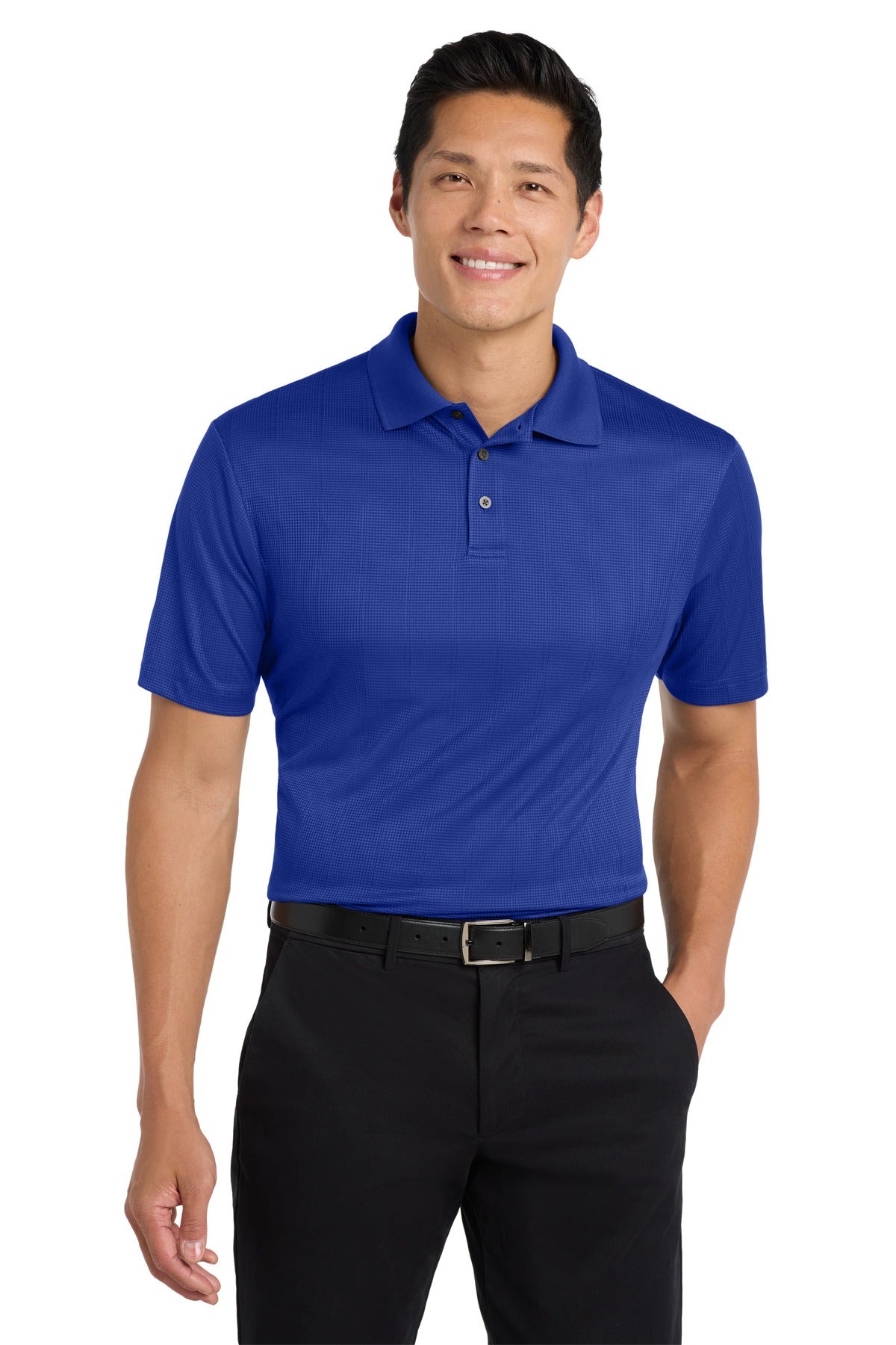 Custom Embroidery or DTF Print - Port Authority ® Performance Fine Jacquard Polo. K528