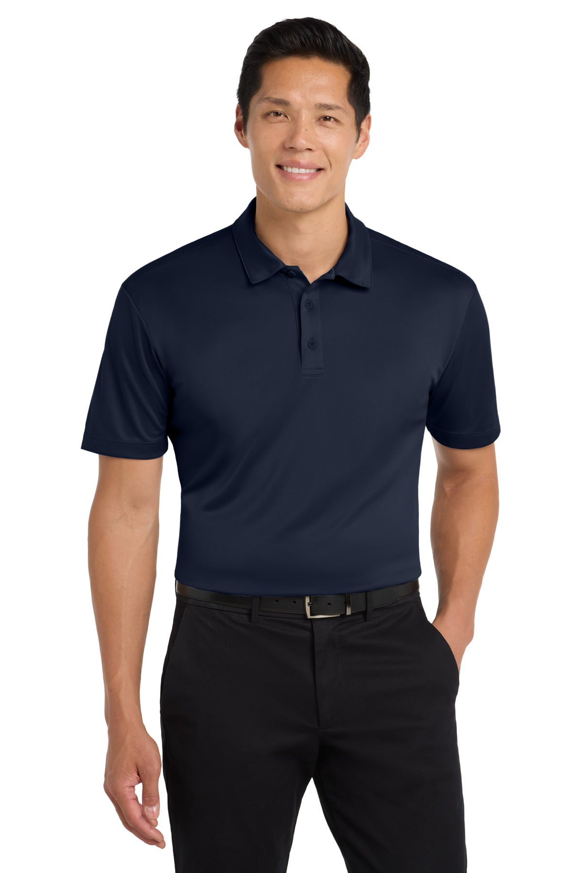Custom Embroidery or DTF Print - Port Authority ® Tall Silk Touch™ Performance Polo. TLK540