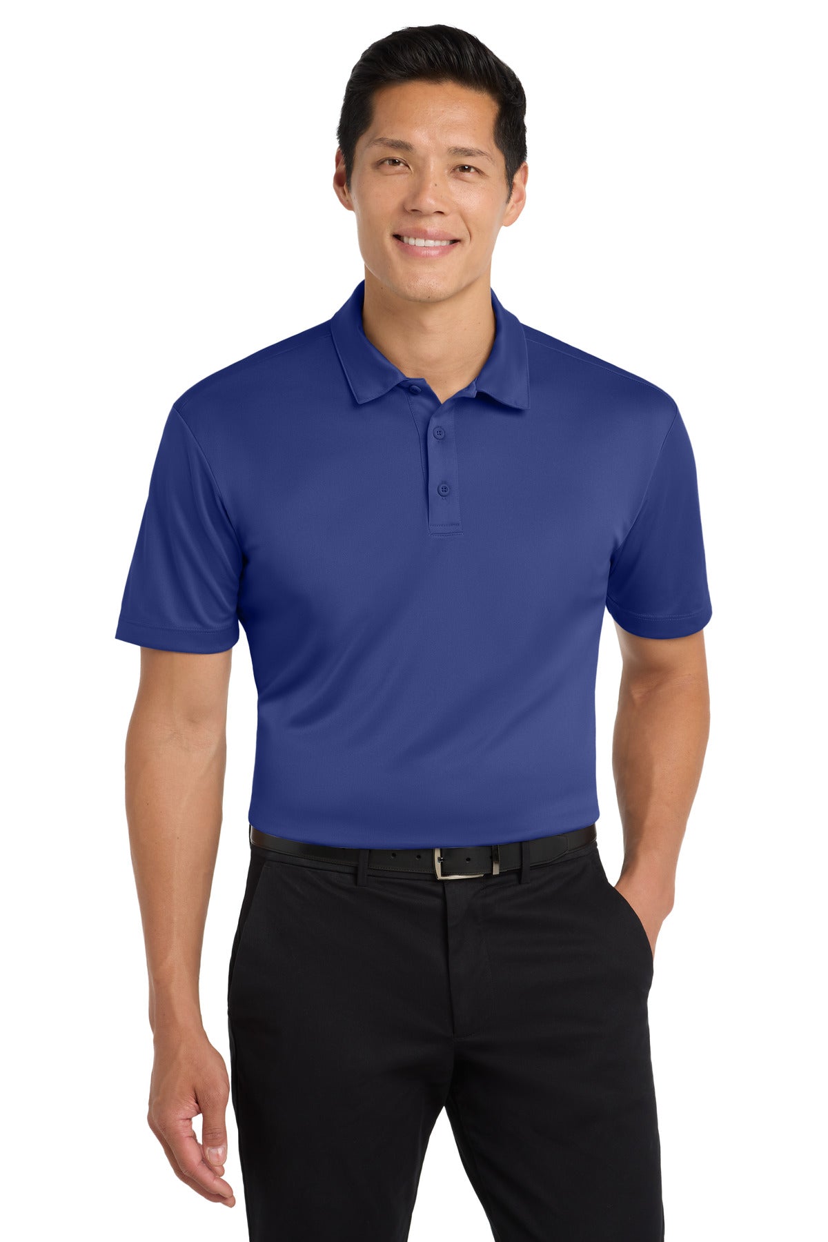 Custom Embroidery or DTF Print - Port Authority ® Tall Silk Touch™ Performance Polo. TLK540