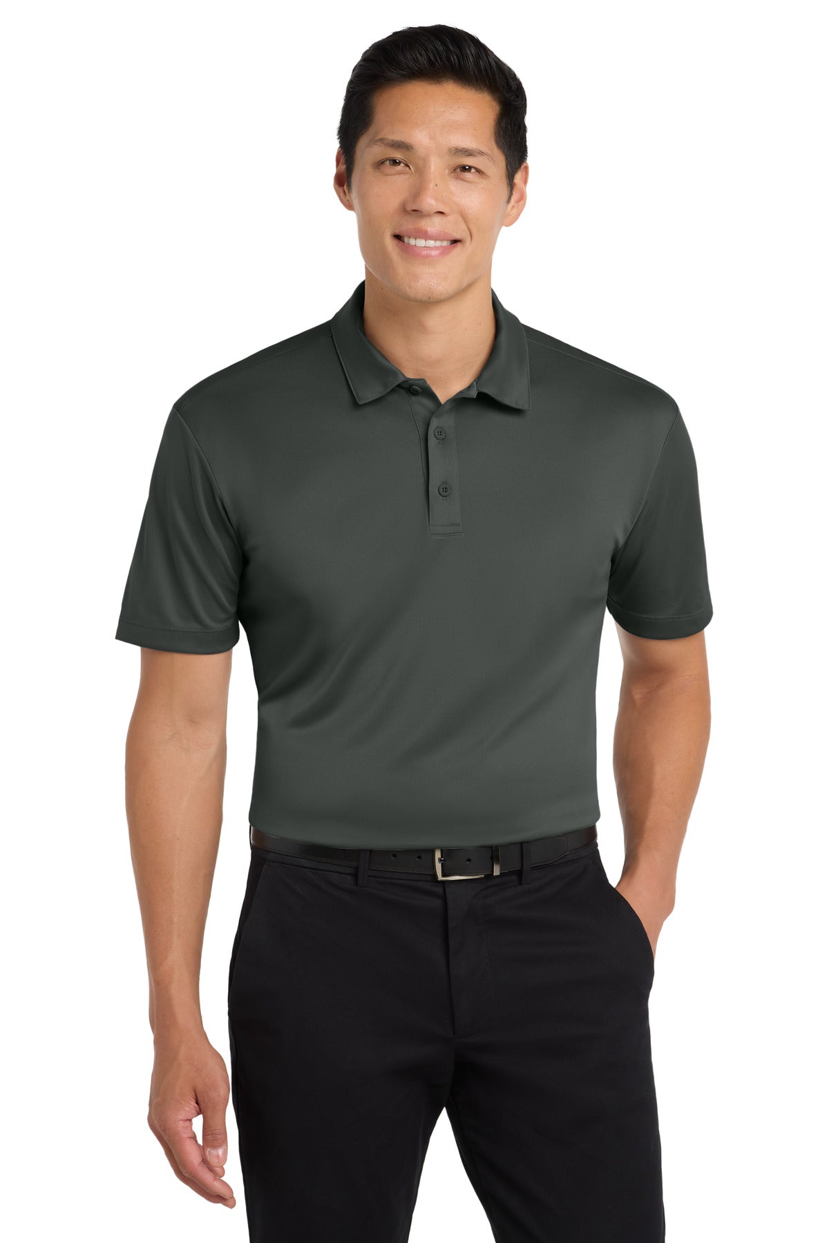 Custom Embroidery or DTF Print - Port Authority ® Tall Silk Touch™ Performance Polo. TLK540