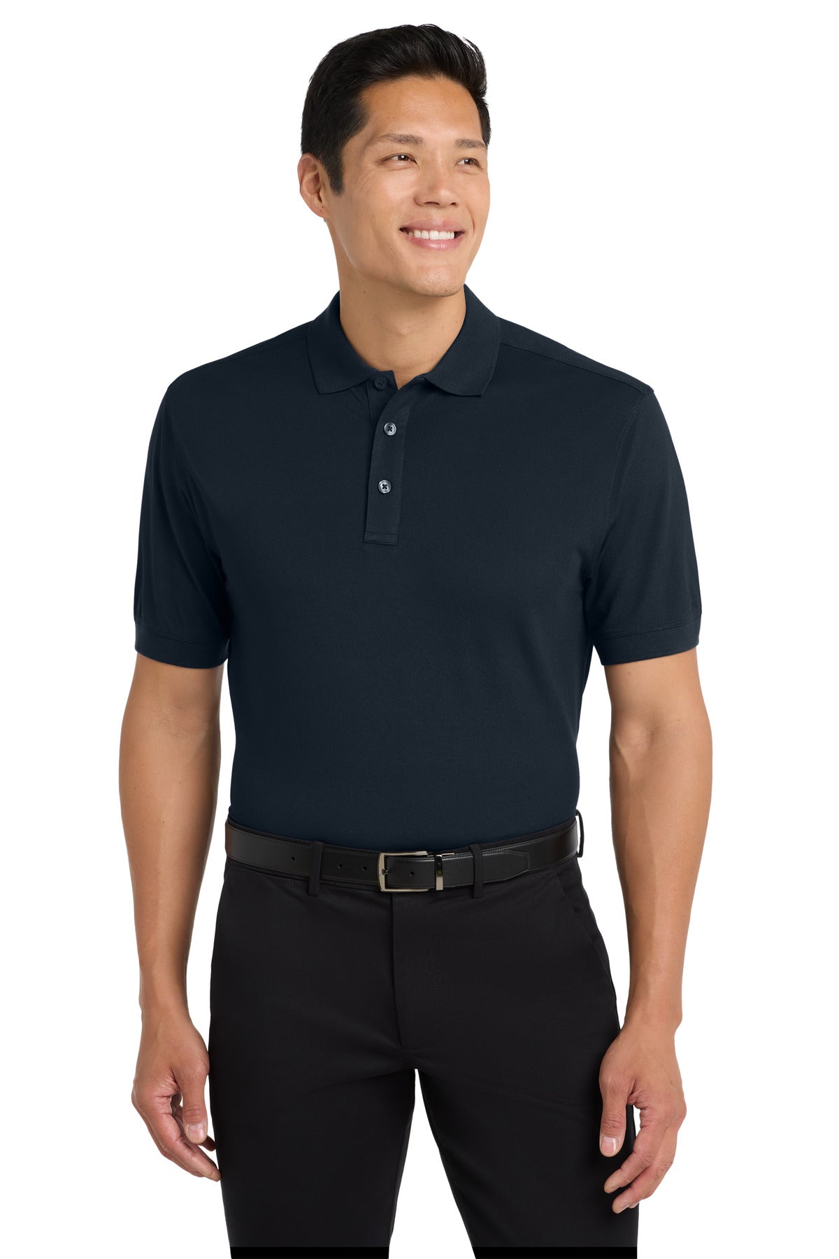 Custom Embroidery or DTF Print - Port Authority ® Stretch Pique Polo. K555