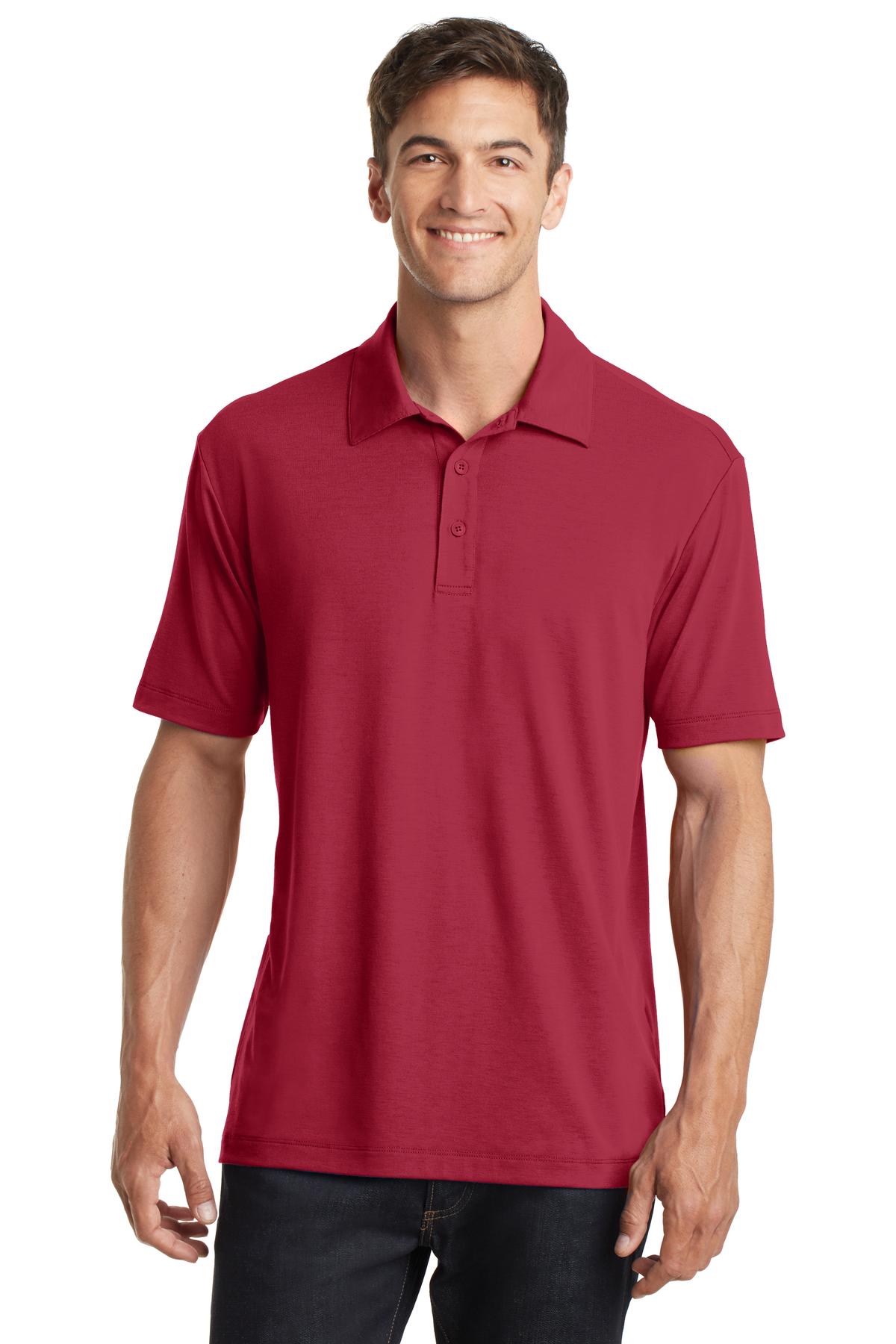 Custom Embroidered - Port Authority© Cotton Touch© Performance Polo. K568
