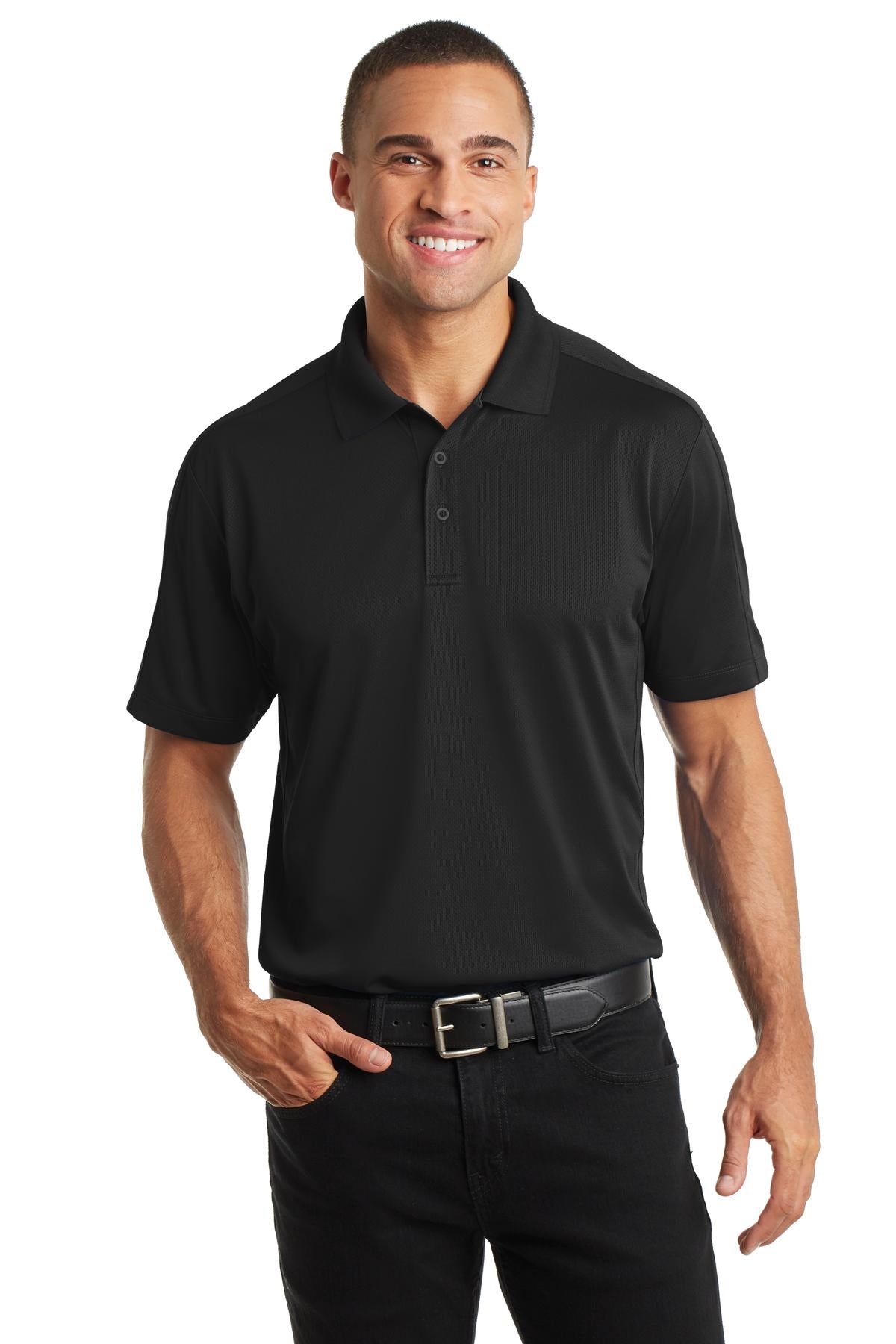 Custom Embroidered - Port Authority© Diamond Jacquard Polo. K569