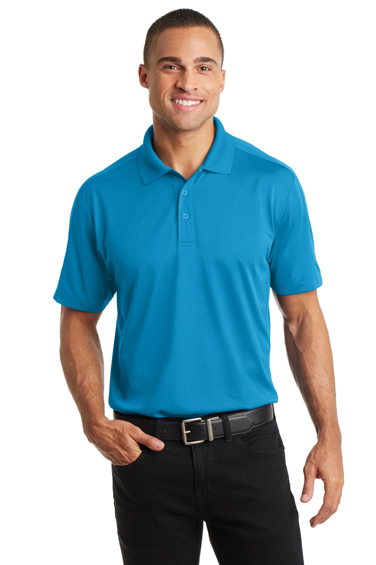 Custom Embroidered - Port Authority© Diamond Jacquard Polo. K569