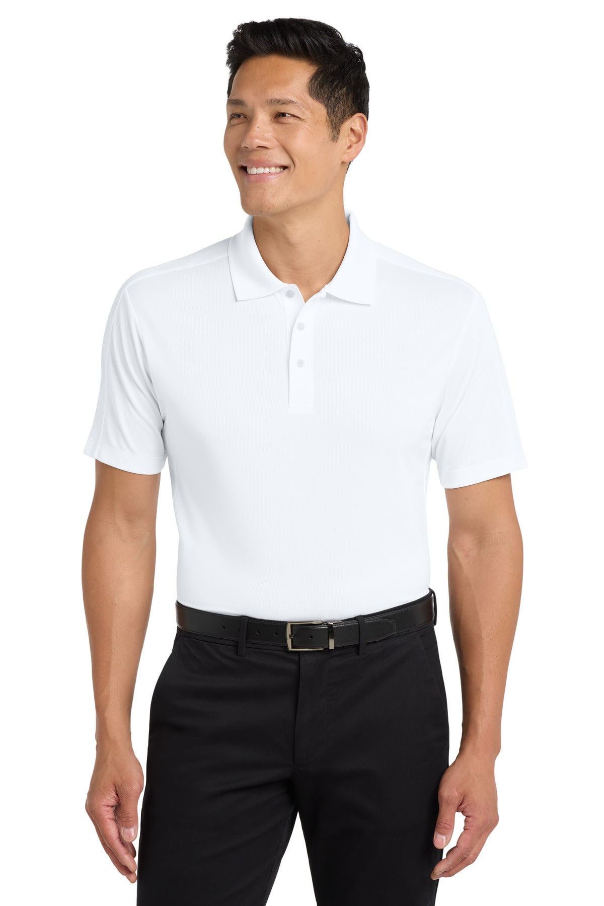 Custom Embroidery or DTF Print - Port Authority ® Diamond Jacquard Polo. K569
