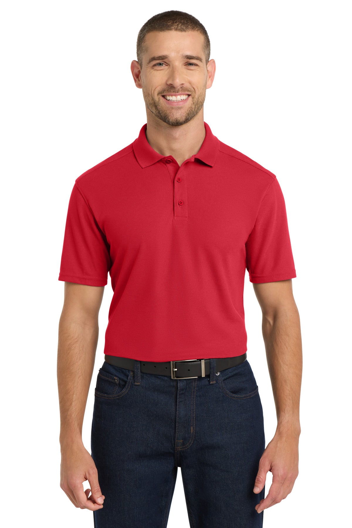 Custom Embroidery or DTF Print - Port Authority ® EZPerformance ™ Pique Polo. K600