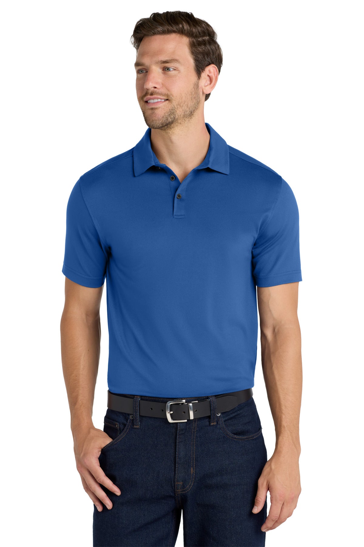 Custom Embroidery or DTF Print - Port Authority ® City Stretch Polo K682
