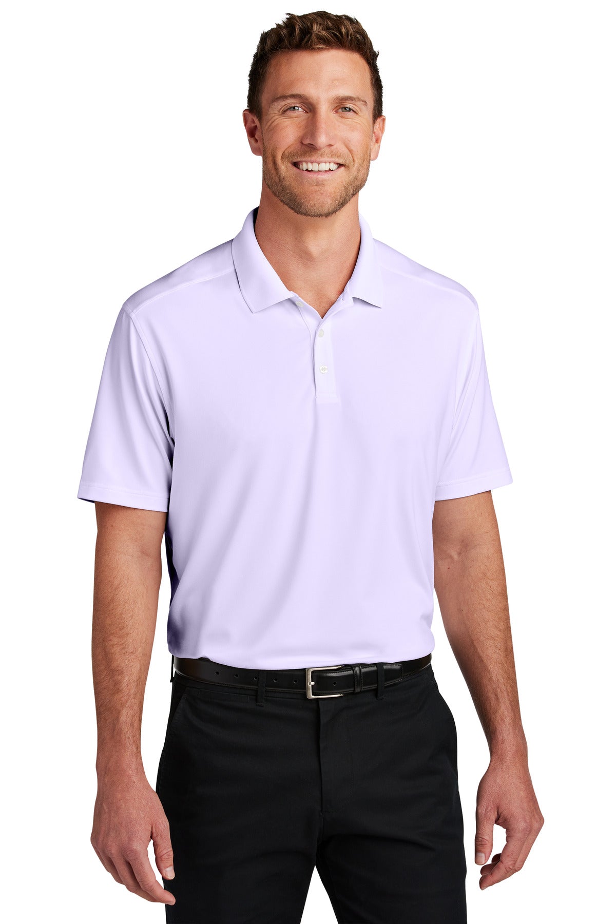 Custom Embroidered - Port Authority© City Stretch Flat Knit Polo K683