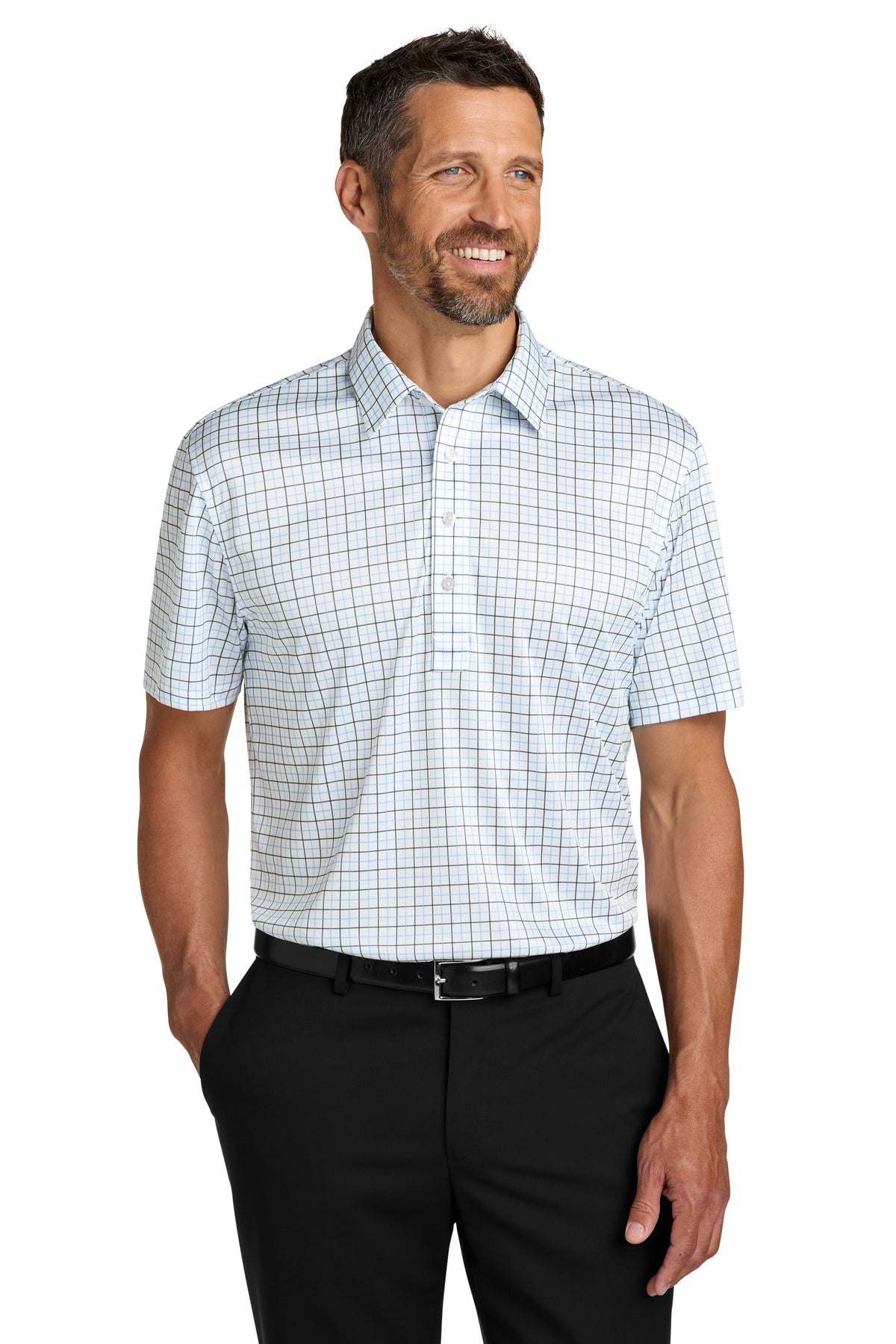 Custom Embroidery or DTF Print - Port Authority ® Shirt Collar Polo K700