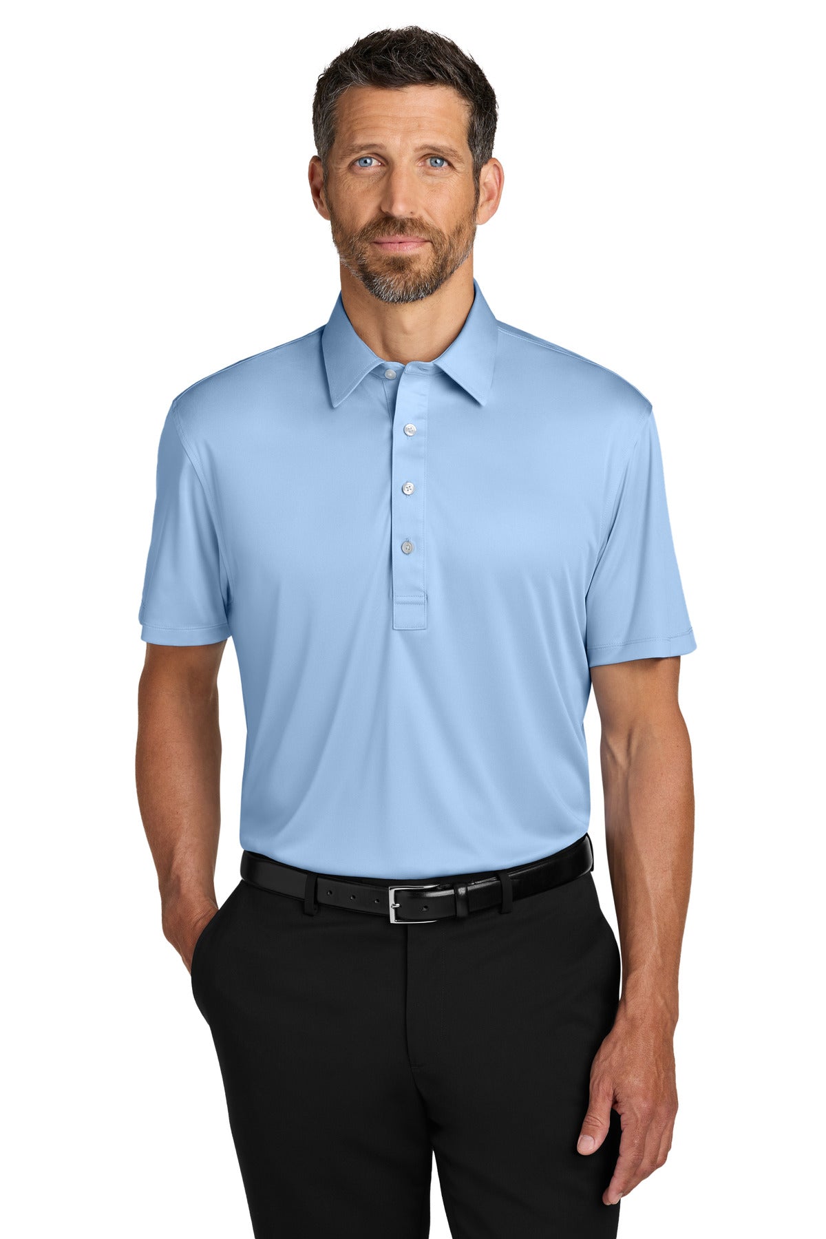 Custom Embroidery or DTF Print - Port Authority ® Shirt Collar Polo K700