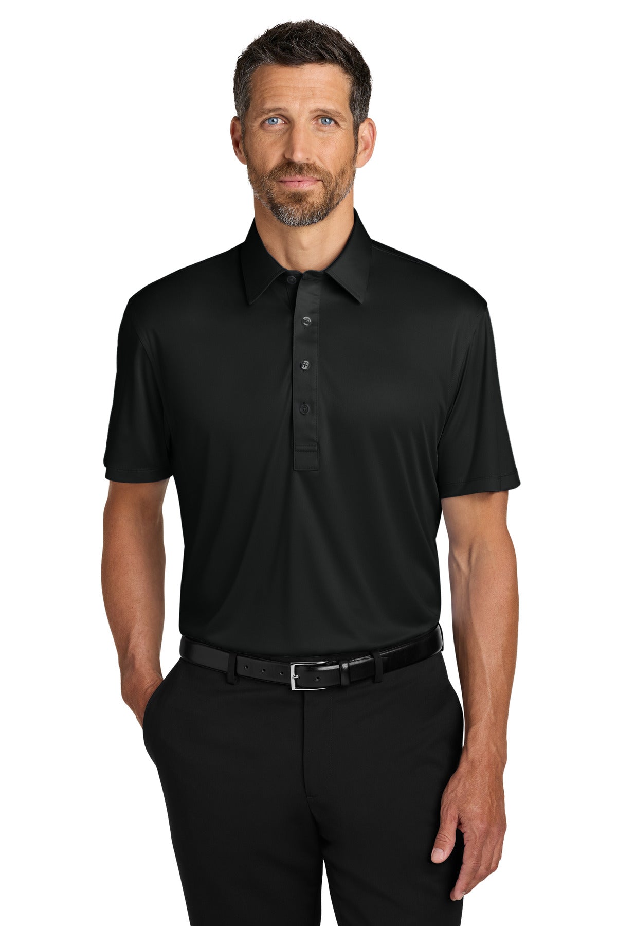 Custom Embroidery or DTF Print - Port Authority ® Shirt Collar Polo K700