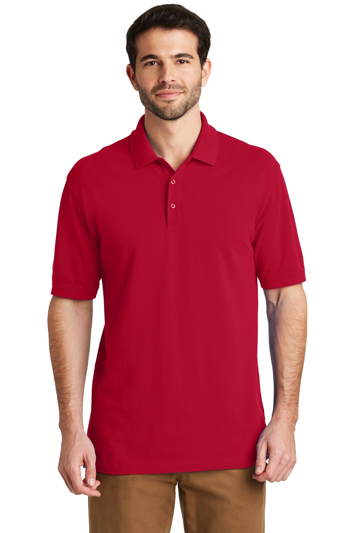 Custom Embroidered - Port Authority© EZCotton© Polo. K8000