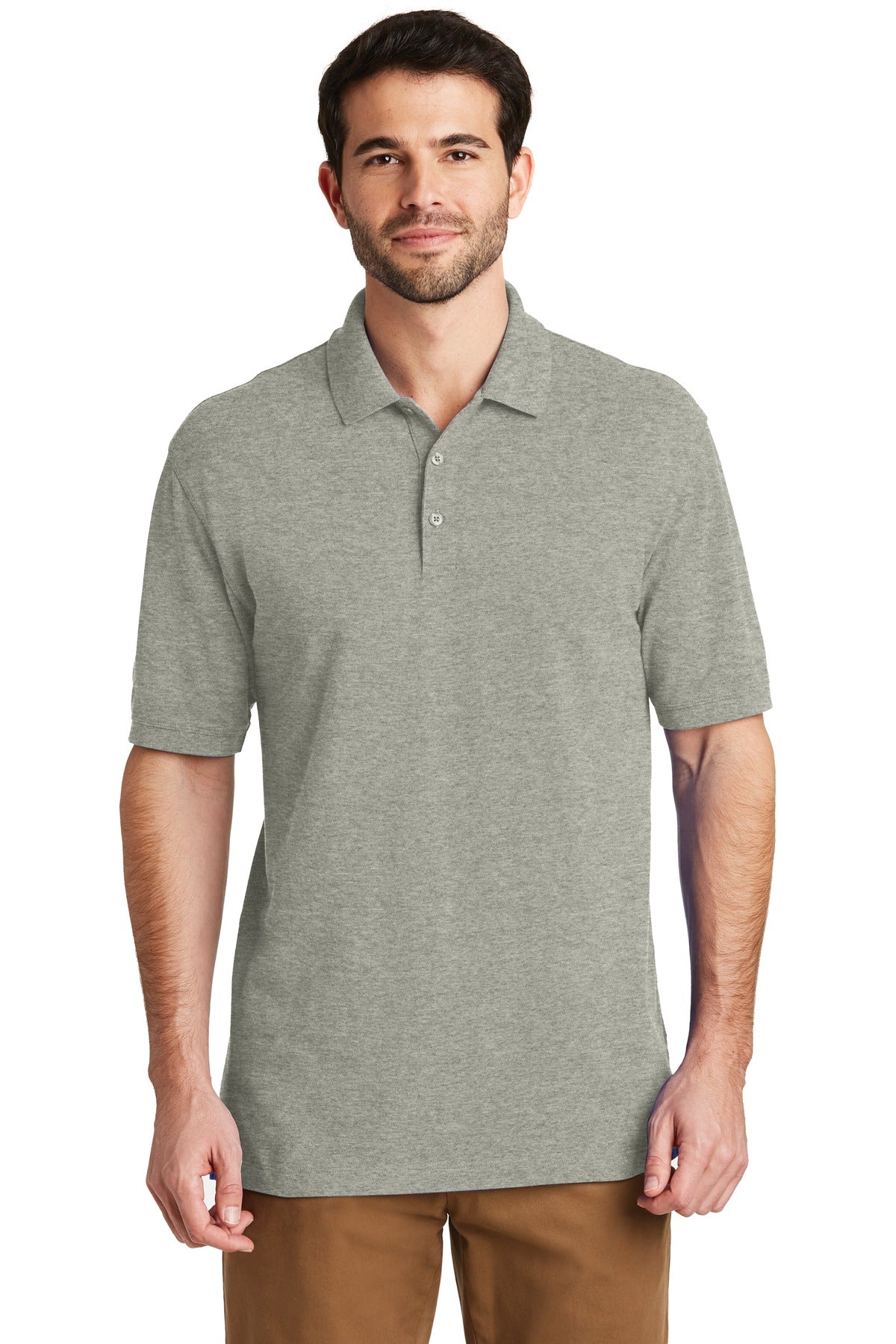 Custom Embroidered - Port Authority© EZCotton© Polo. K8000