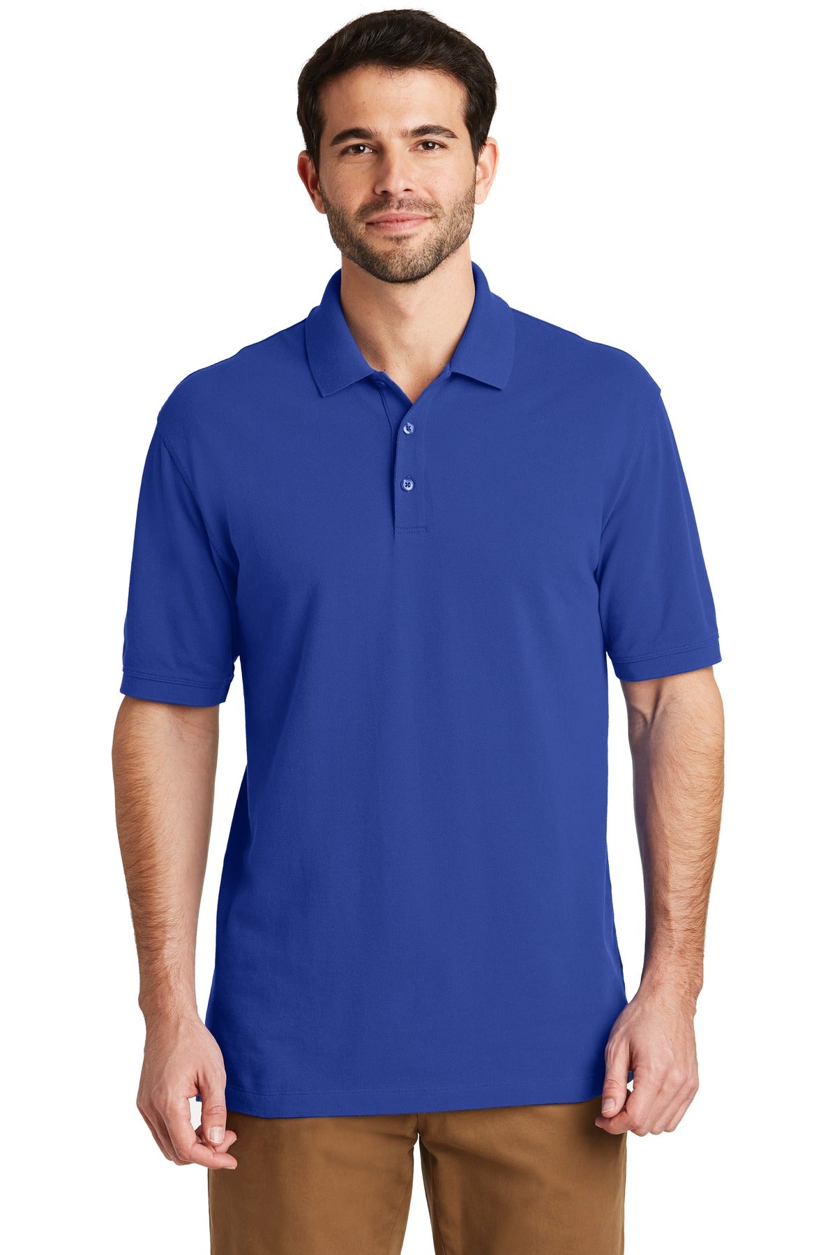 Custom Embroidered - Port Authority© EZCotton© Polo. K8000