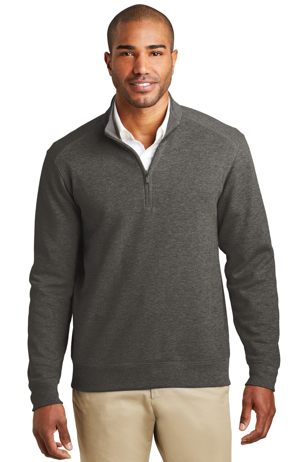 Custom Embroidery or DTF Print - Port Authority ® Interlock 1/4-Zip. K807