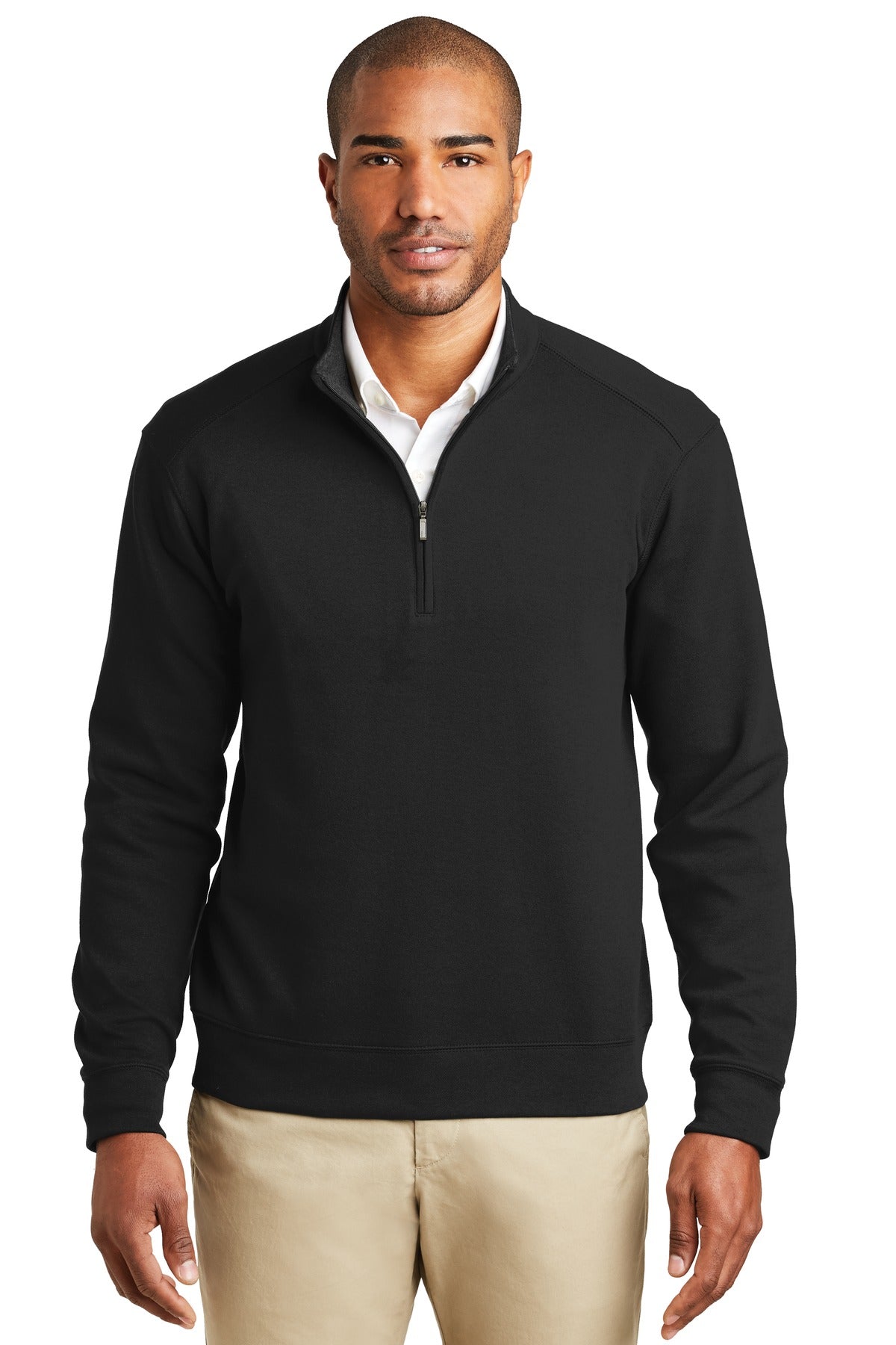 Custom Embroidered - Port Authority© Interlock 1/4-Zip. K807